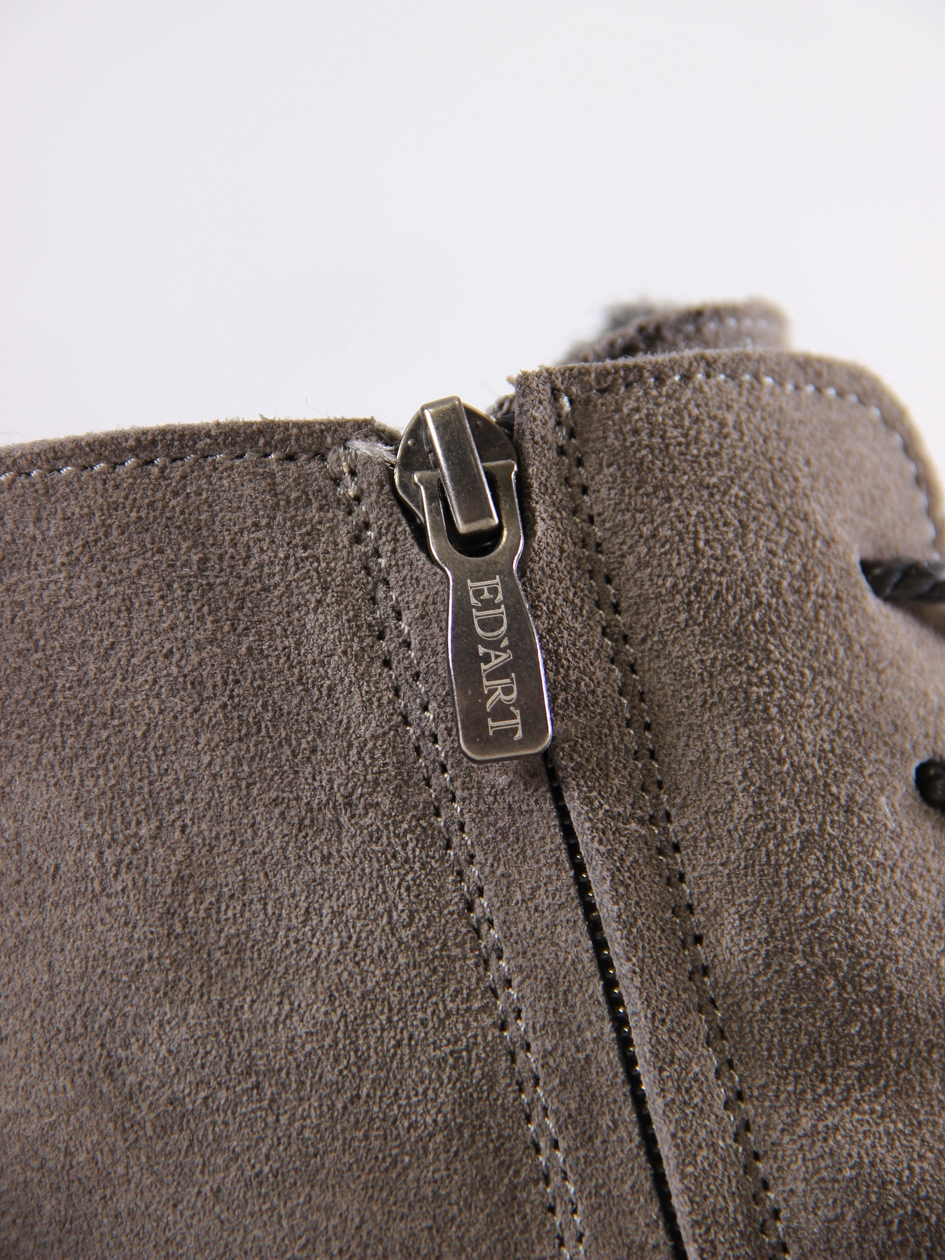 картинка Босоногие ботинки  ED'ART 351.NATA'bl.Серый замок замша от интернет магазина