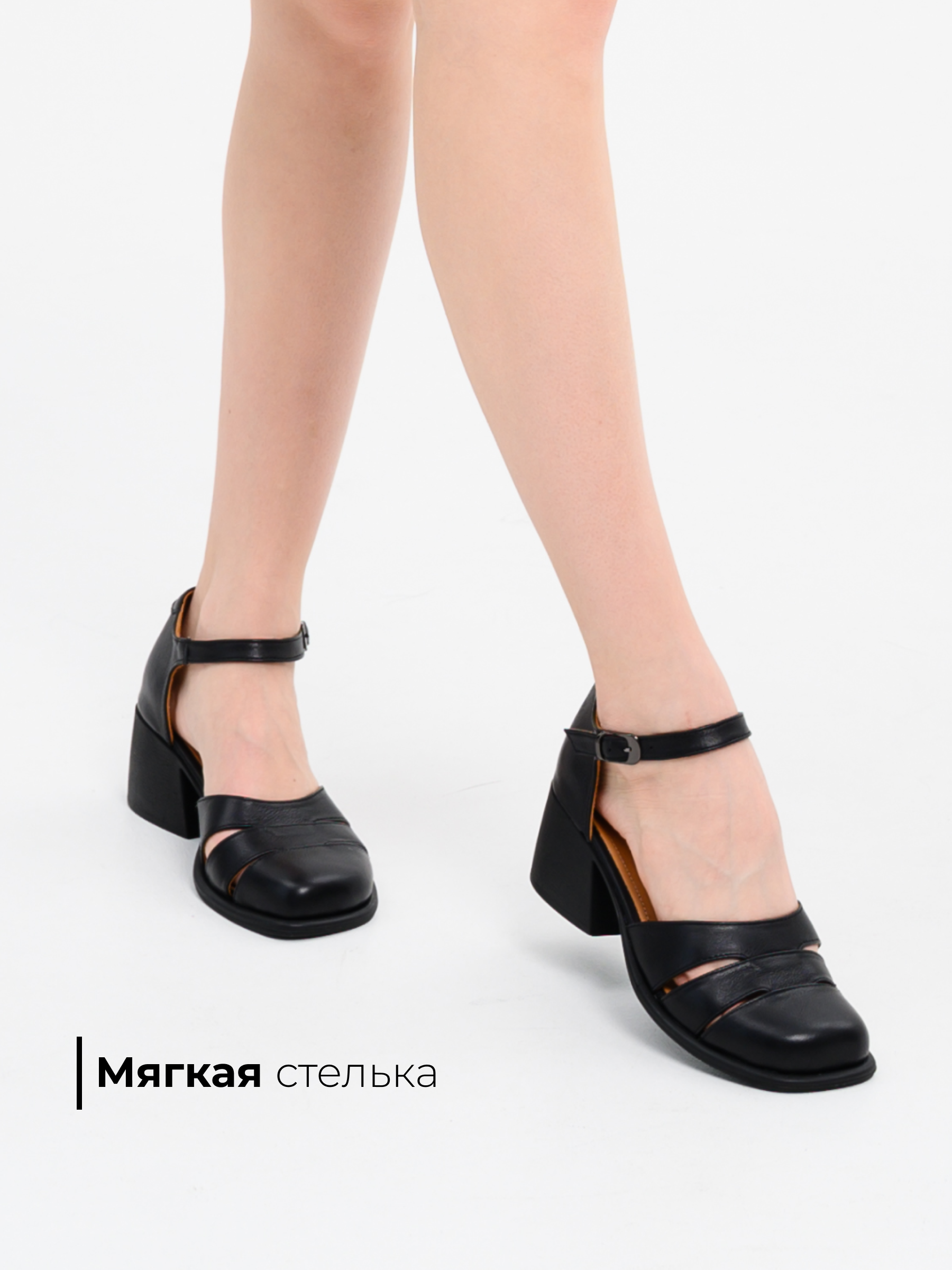 картинка Босоножки ED'ART 5032.23663'bl. Черный от интернет магазина