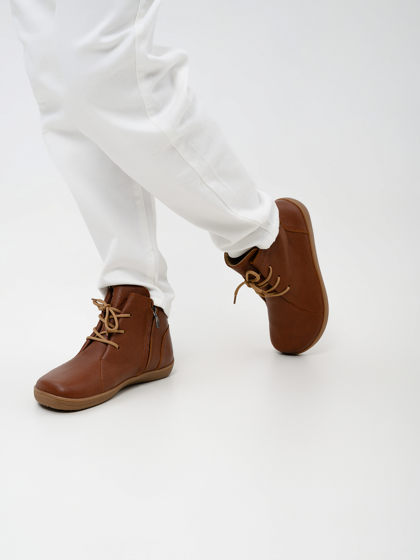 картинка Босоногие ботинки  ED'ART 352.NATA'br.Коньяк от интернет магазина