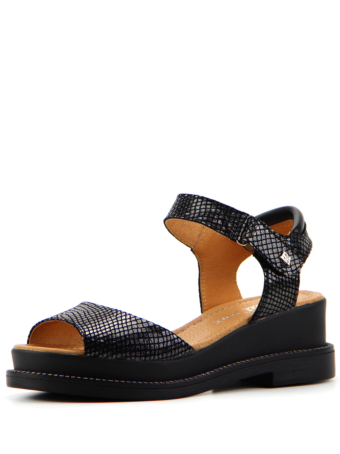 картинка Босоножки ED'ART 3002.353`bls.черный энгерек R от интернет магазина