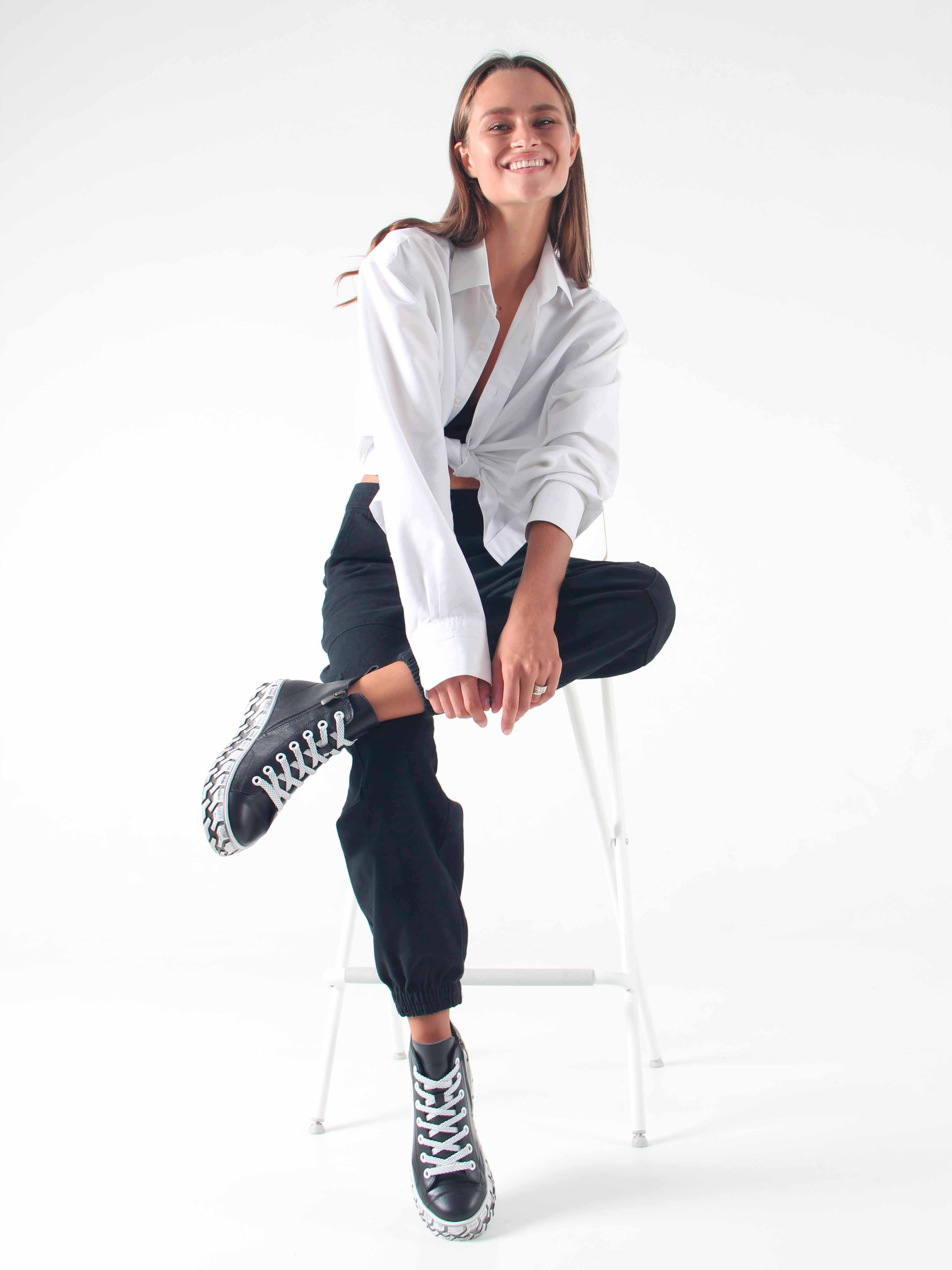 картинка Ботинки ED'ART 213.iceberg'w. black от интернет магазина