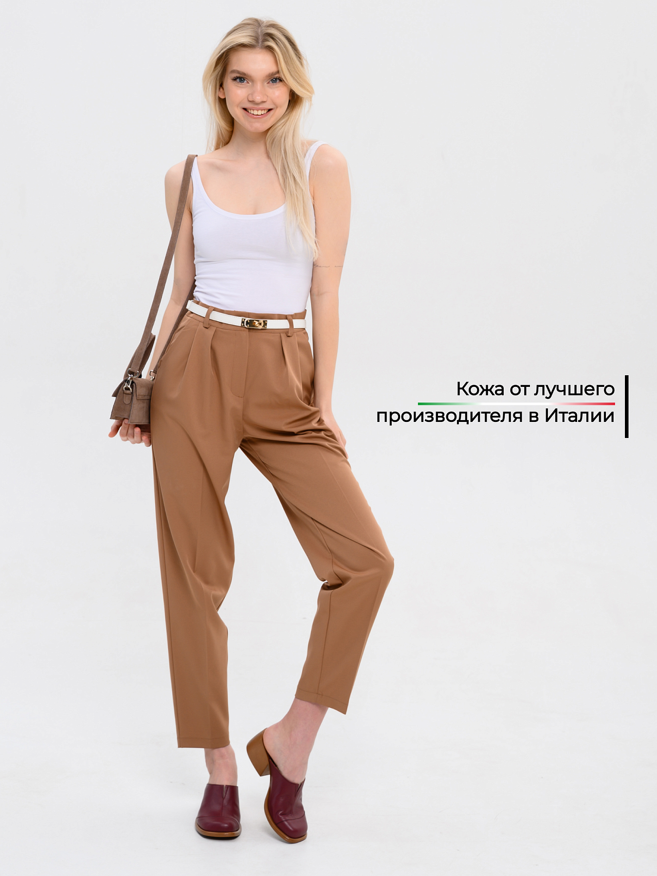 картинка Сабо ED'ART 5132.23663'br. Гнилая вишня+коричневый от интернет магазина