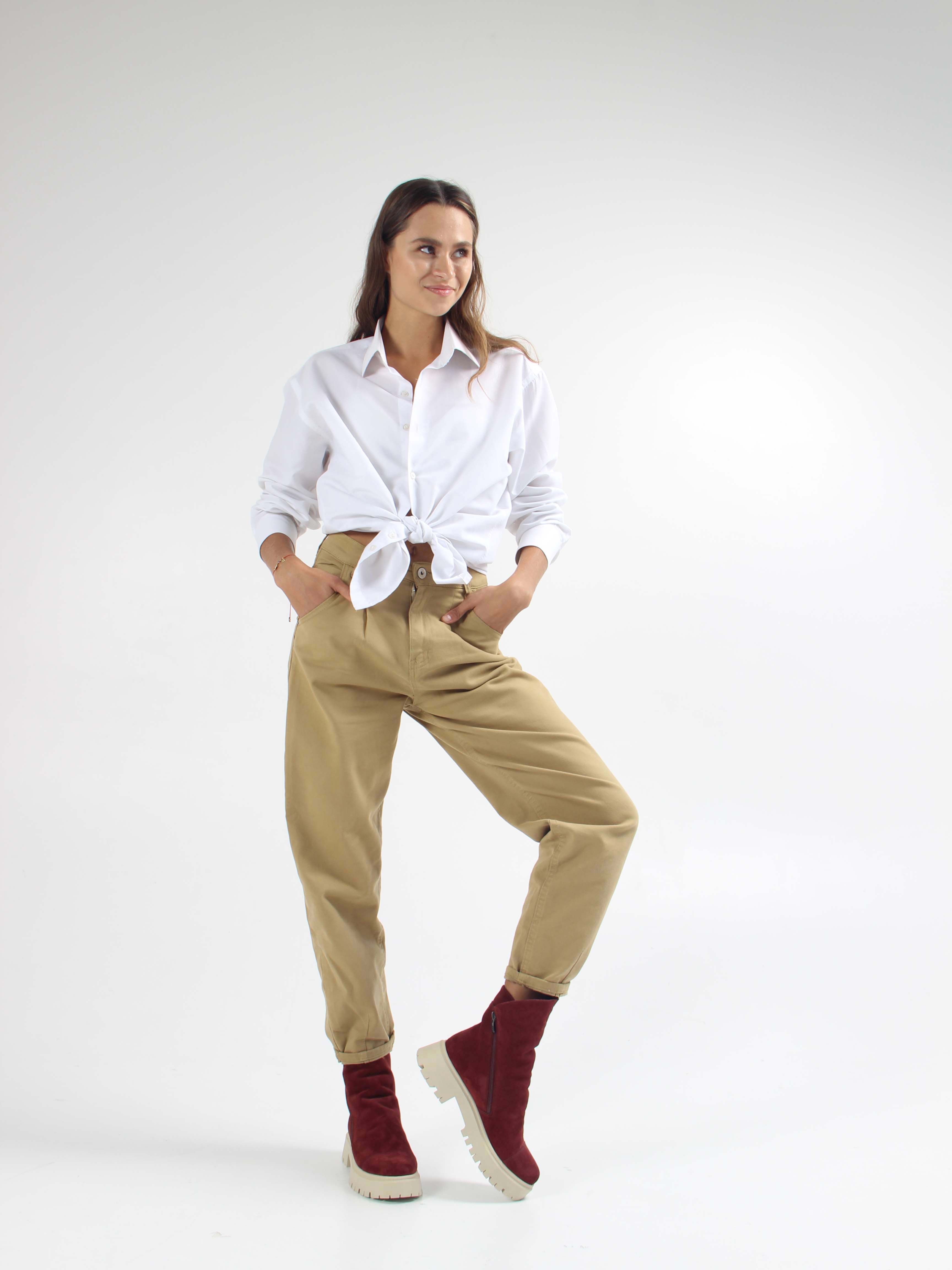 картинка Ботинки ED'ART 233.2094'be. Бордо замша от интернет магазина