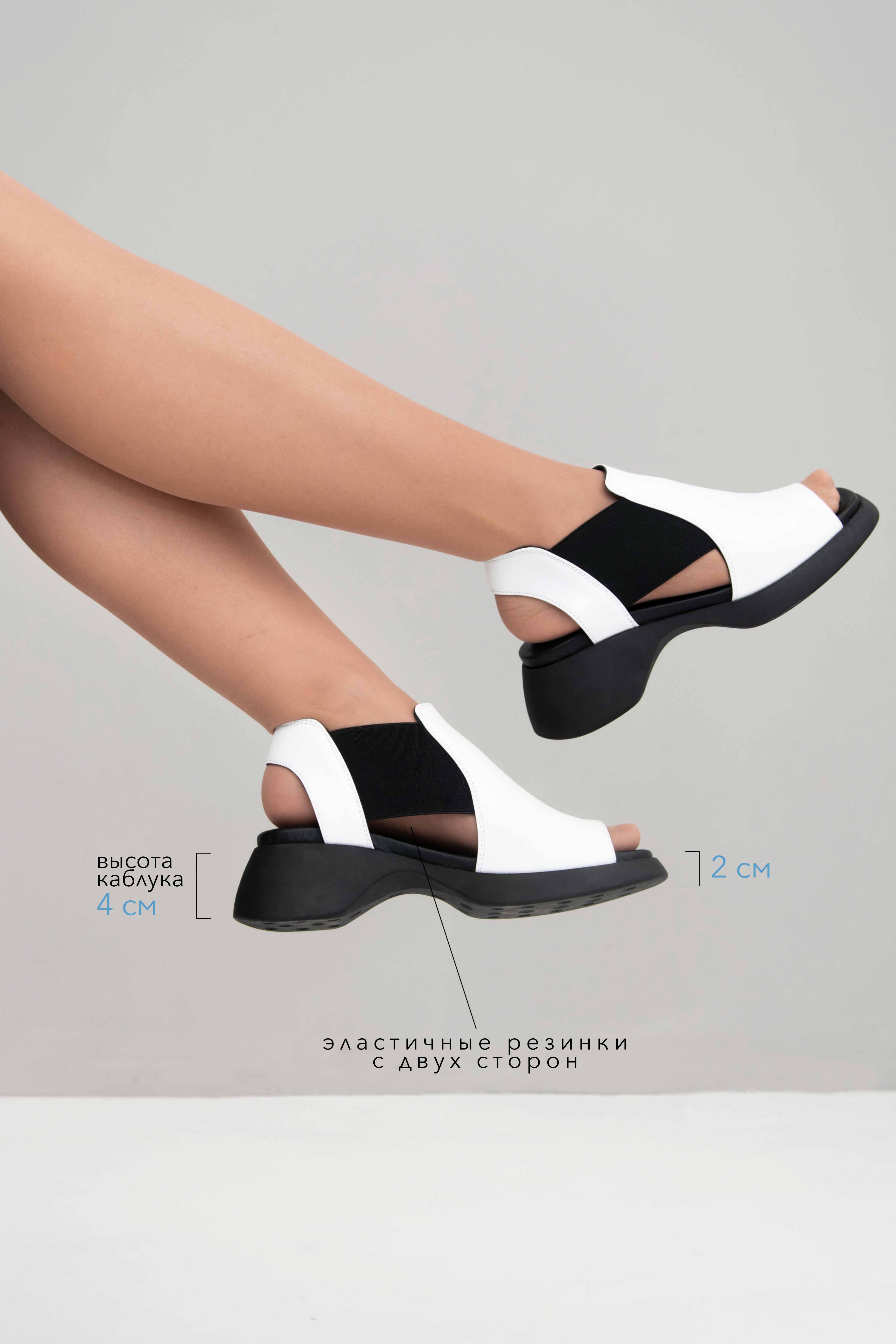 картинка Босоножки ED'ART 3024.123'bl. Белый от интернет магазина