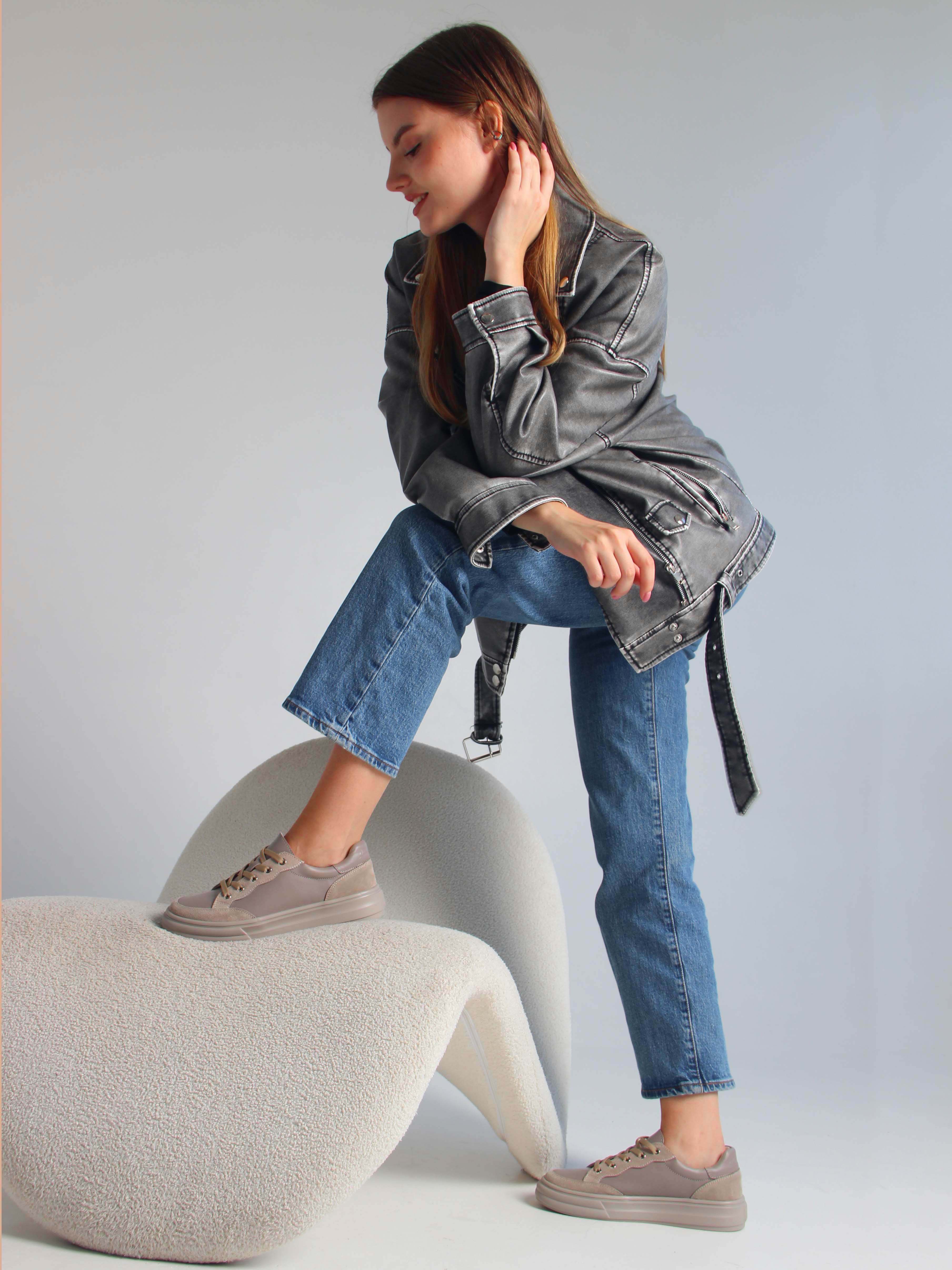 картинка Кеды ED'ART 148.lusi22'l.Латте от интернет магазина