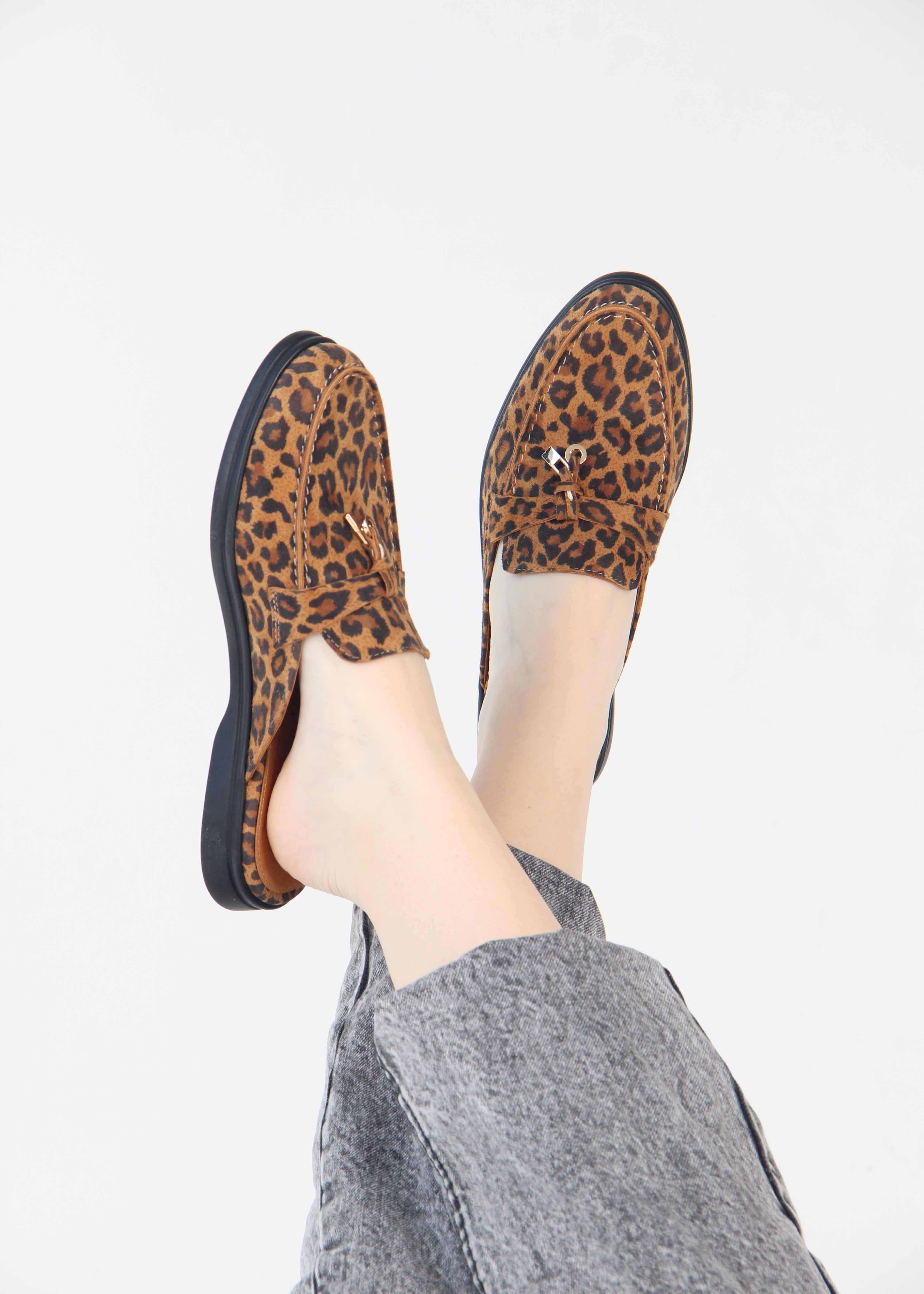 картинка Мюли ED'ART 1070.2614'bl. коричневый леопард от интернет магазина