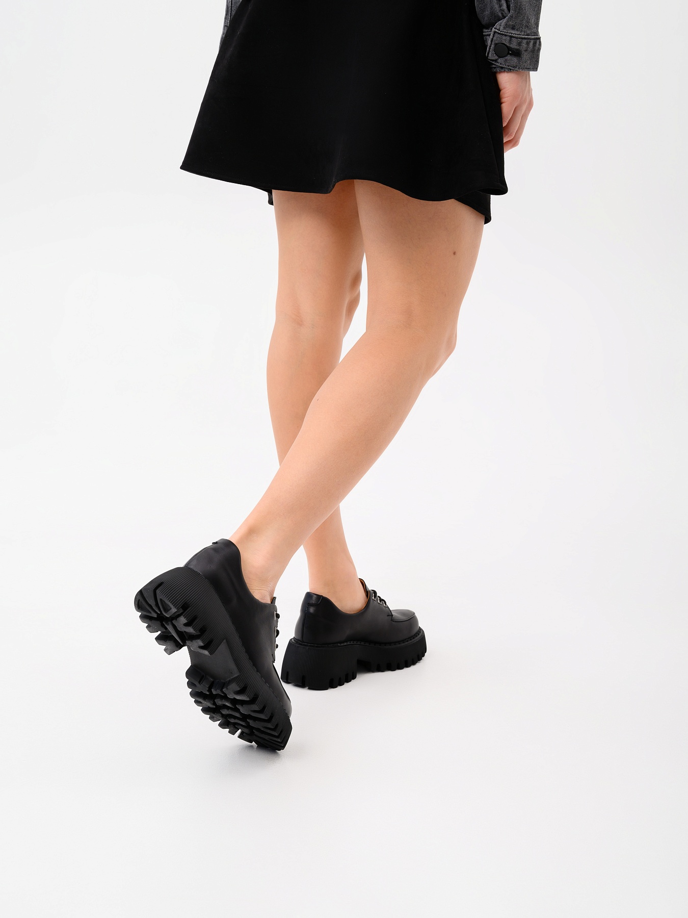 картинка Туфли полуботинки ED'ART 202.14728'bl. Черный от интернет магазина