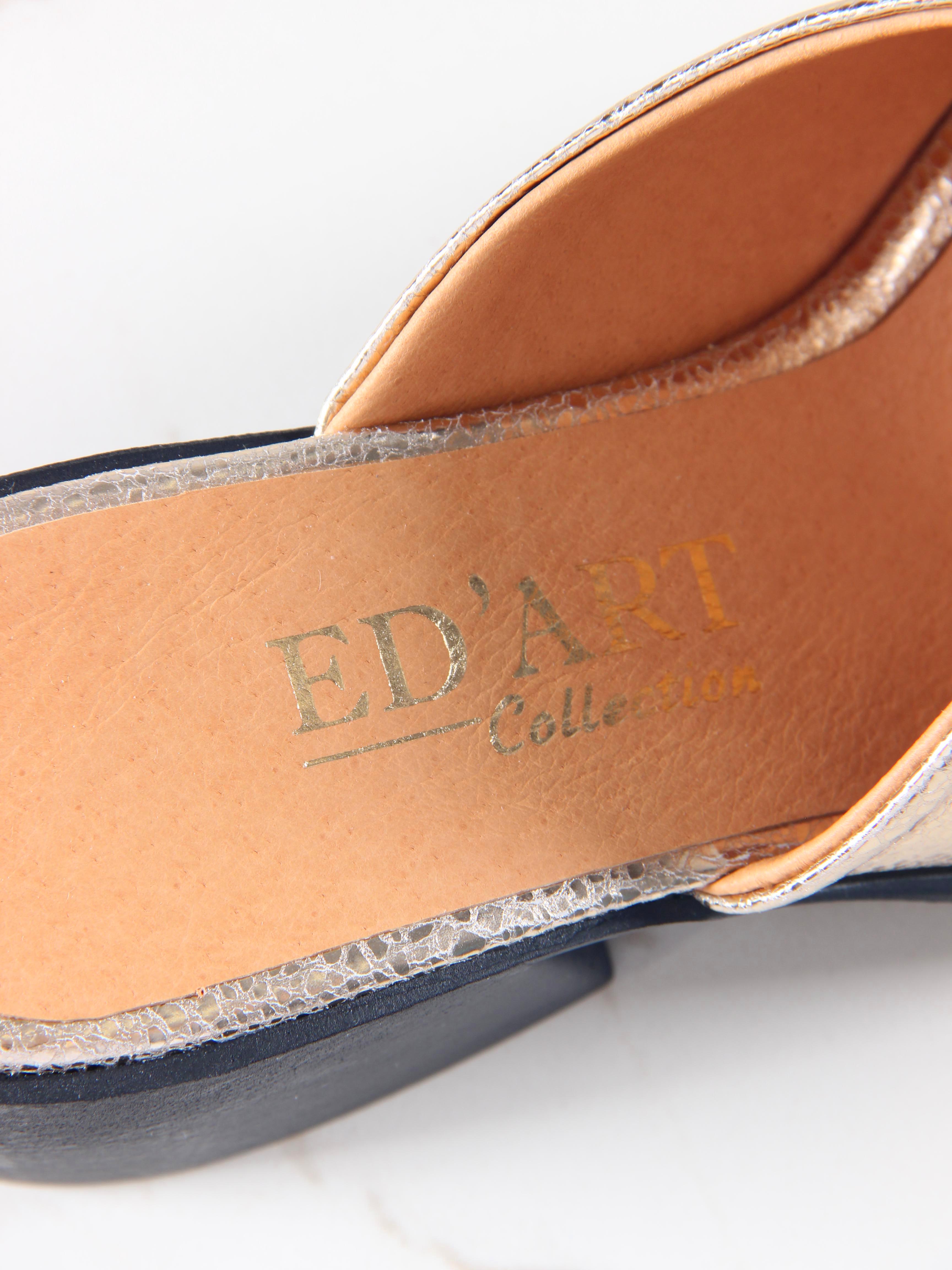 картинка Босоножки ED'ART 4012.23663'bl. золото от интернет магазина