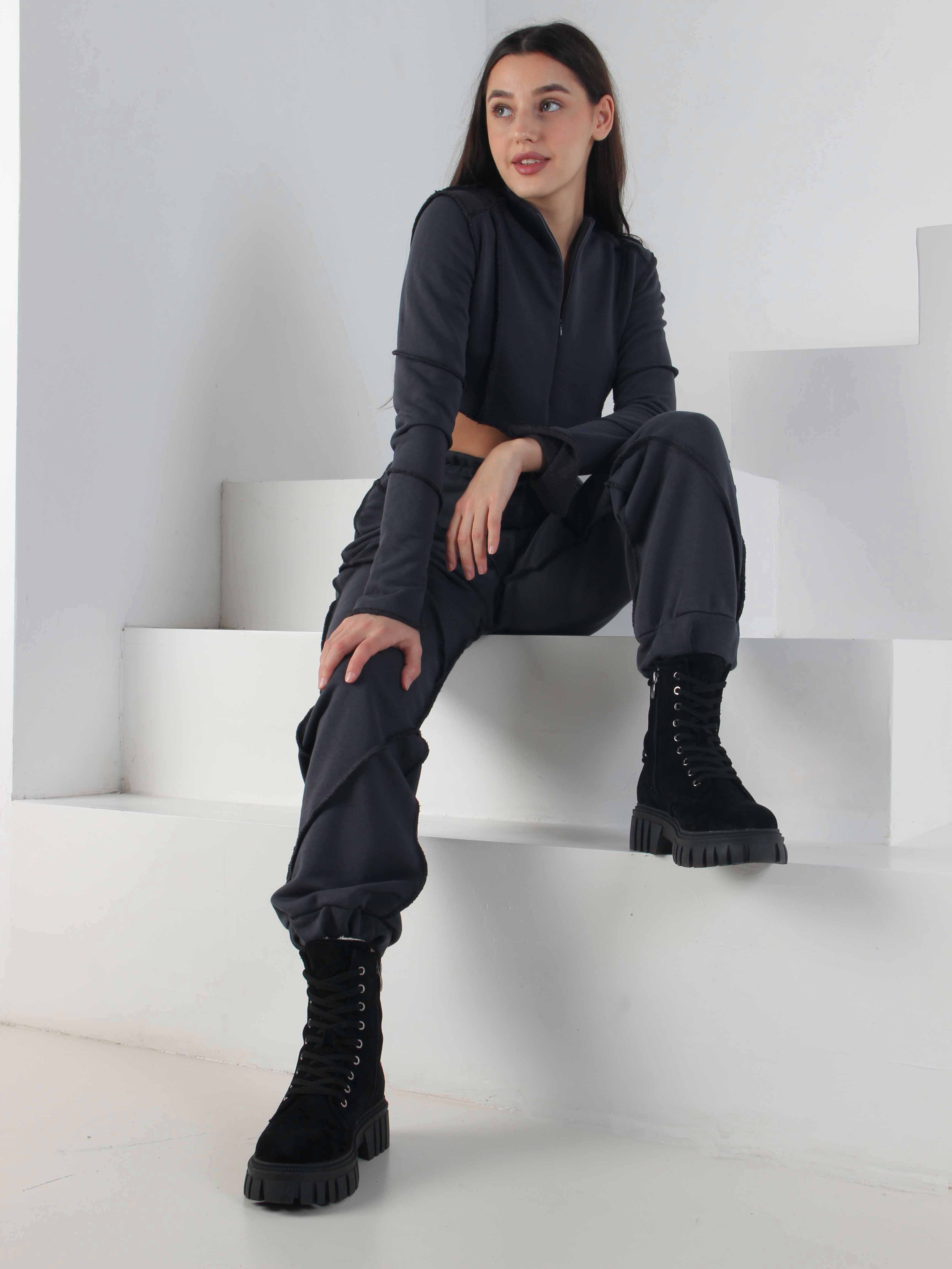 картинка Ботинки ED'ART 329.21153'bl. черный замша от интернет магазина