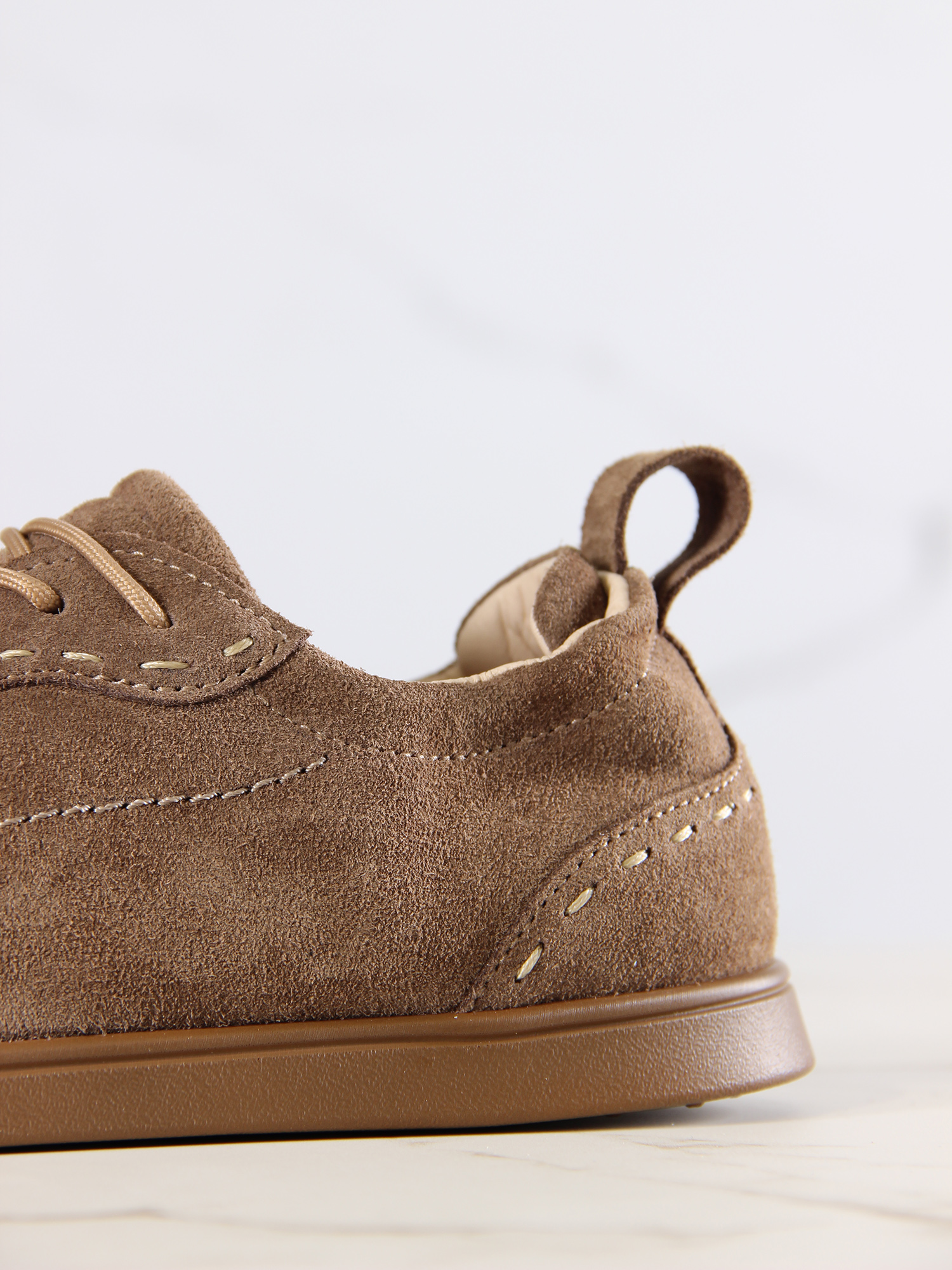 картинка Сникерины ED'ART 178.асти"br.Серо-коричневая замша от интернет магазина