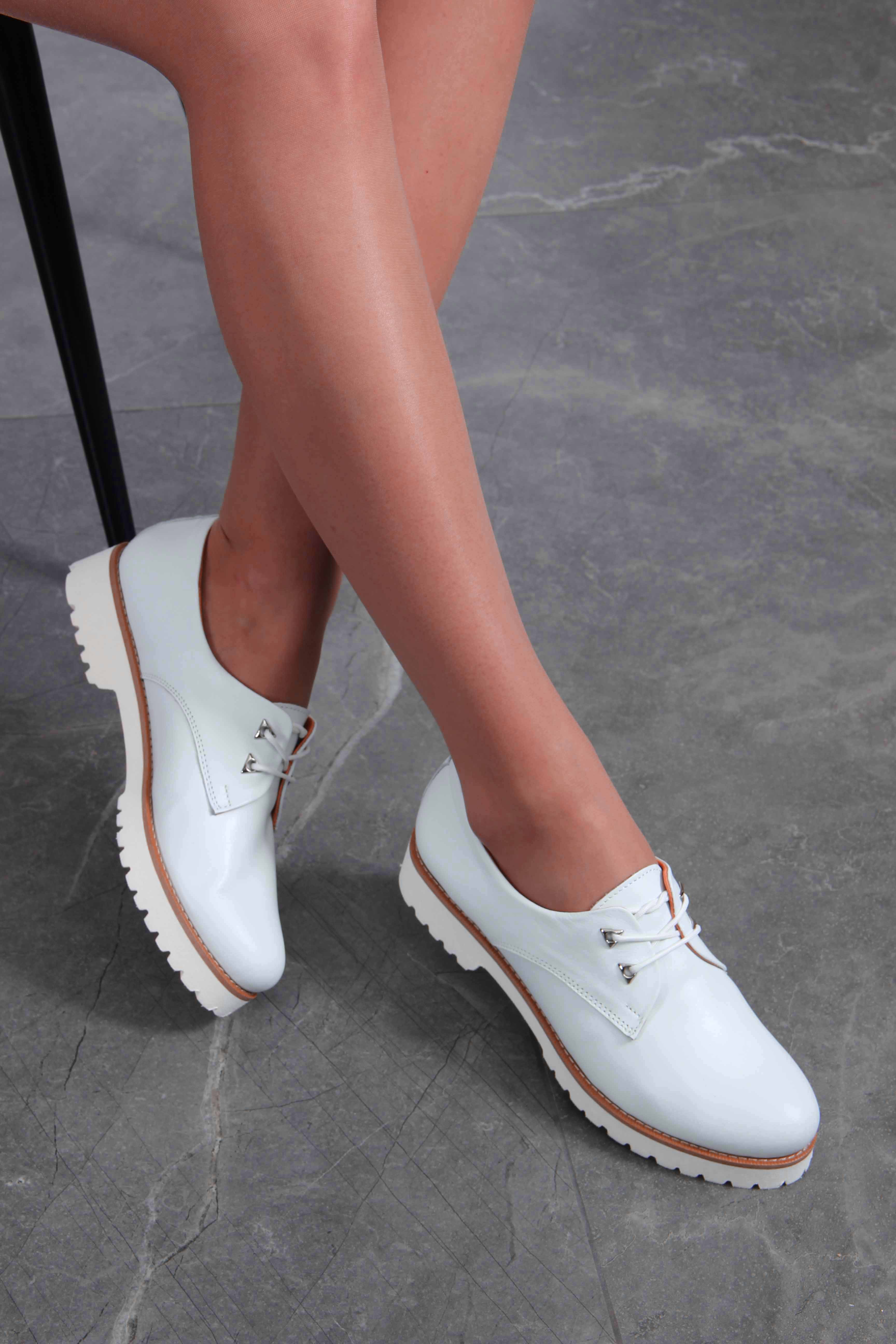 картинка Туфли полуботинки ED'ART 102.country.'w. Белый от интернет магазина