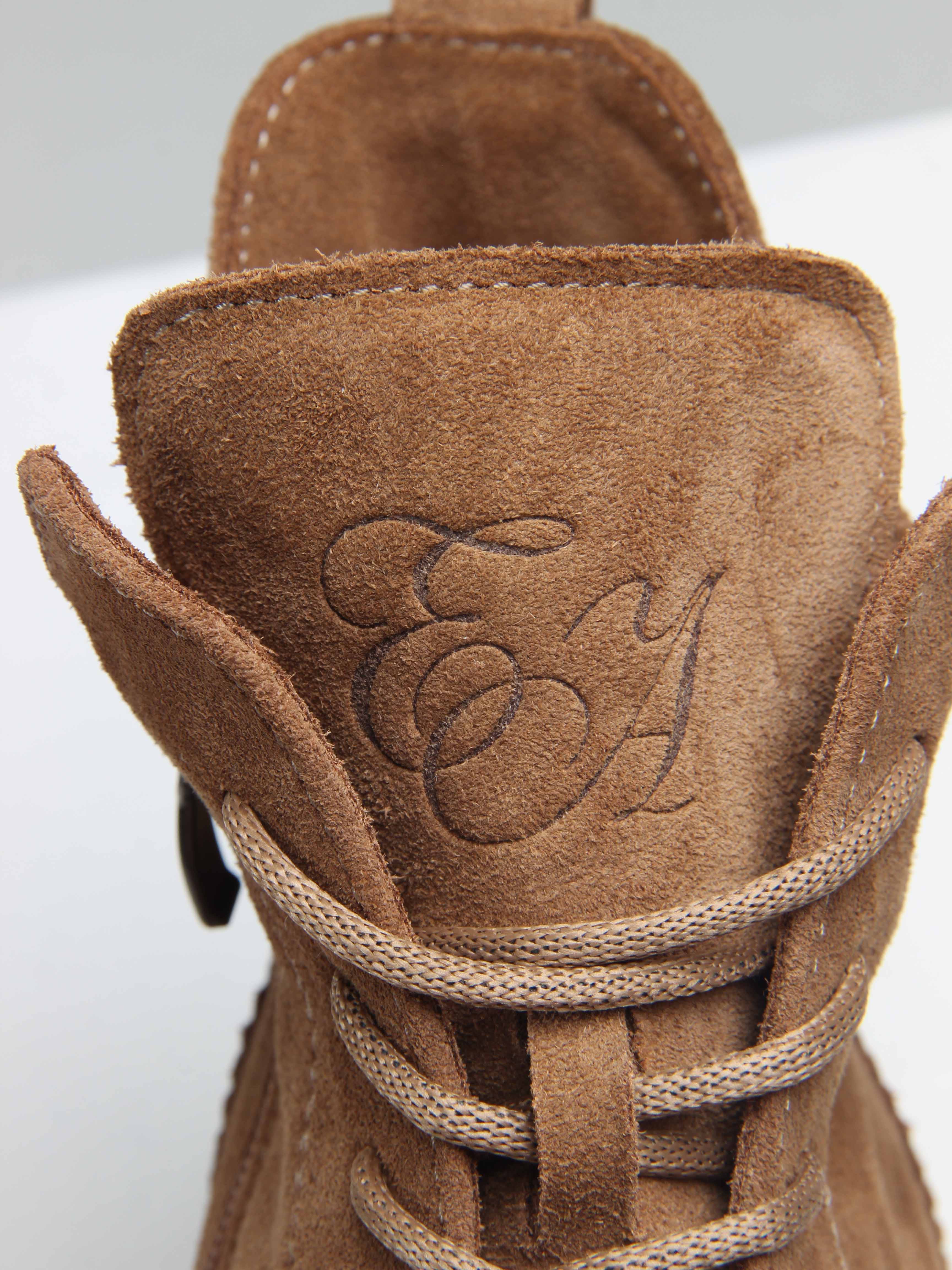 картинка Ботинки ED'ART 338.1541'be. светло-коричневый замша от интернет магазина