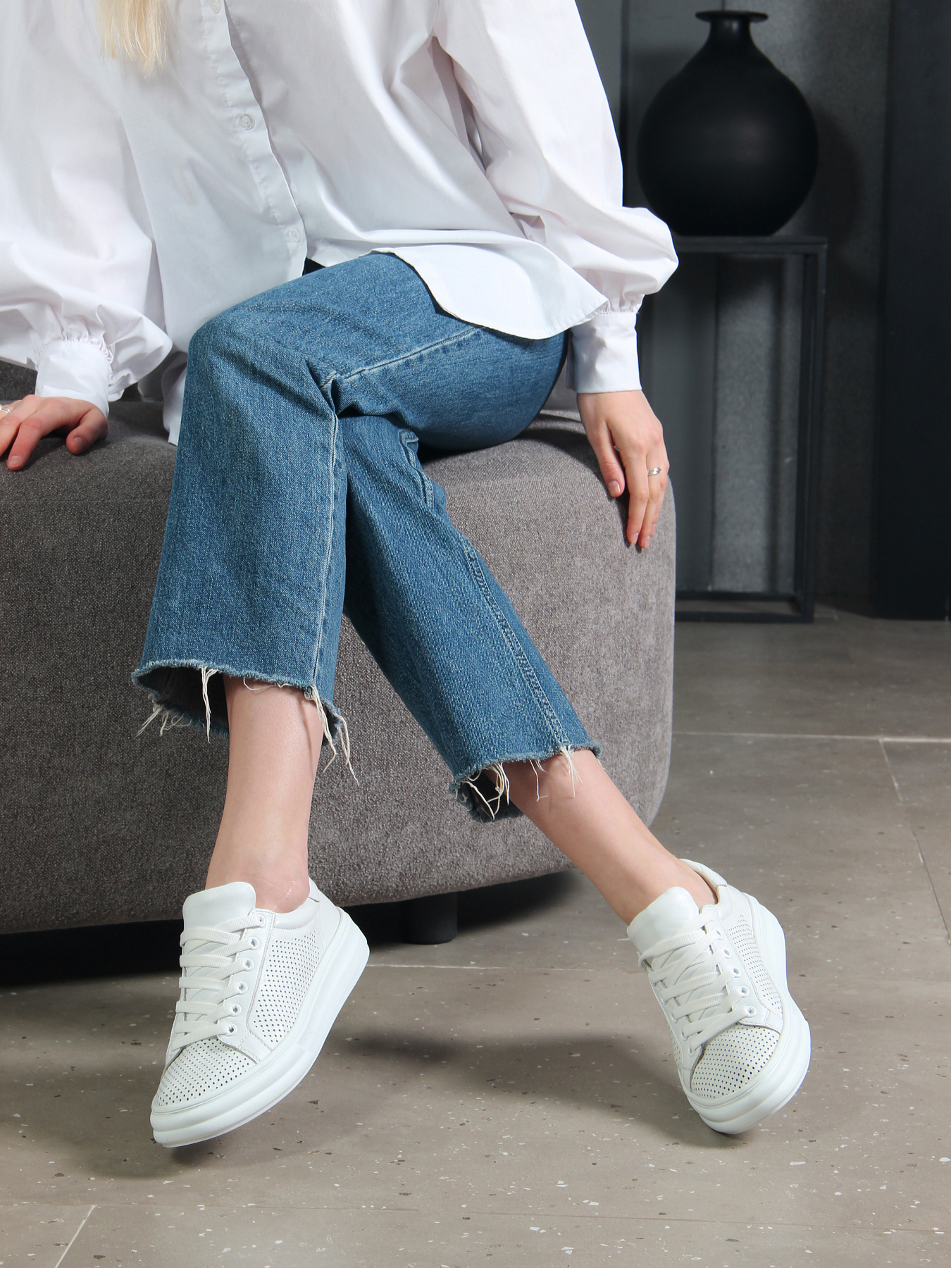 картинка Кеды ED'ART 127.Lusi22'w. Белый от интернет магазина