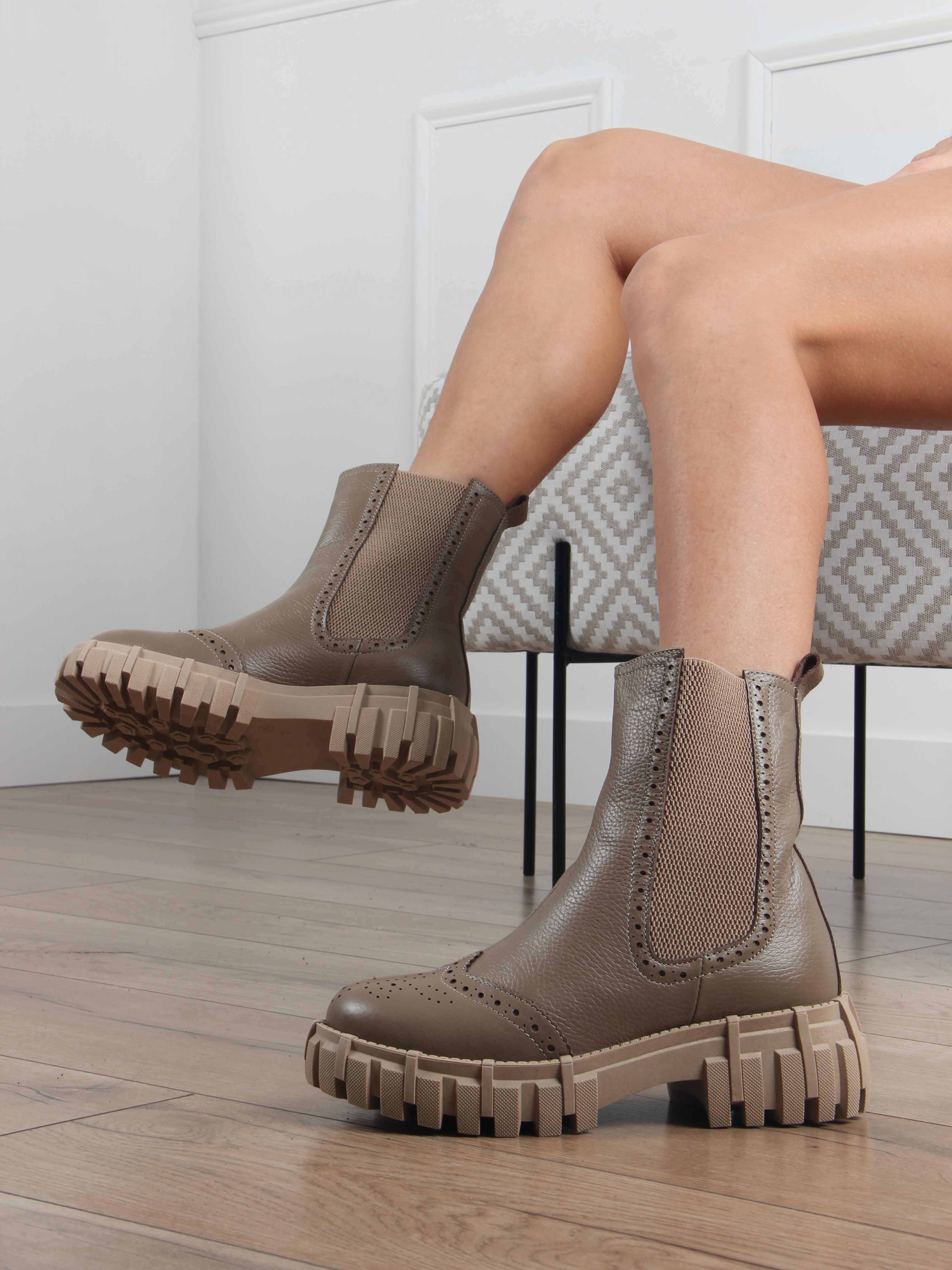 картинка Челси ED'ART 360.P.466'be. cocoa flotter от интернет магазина