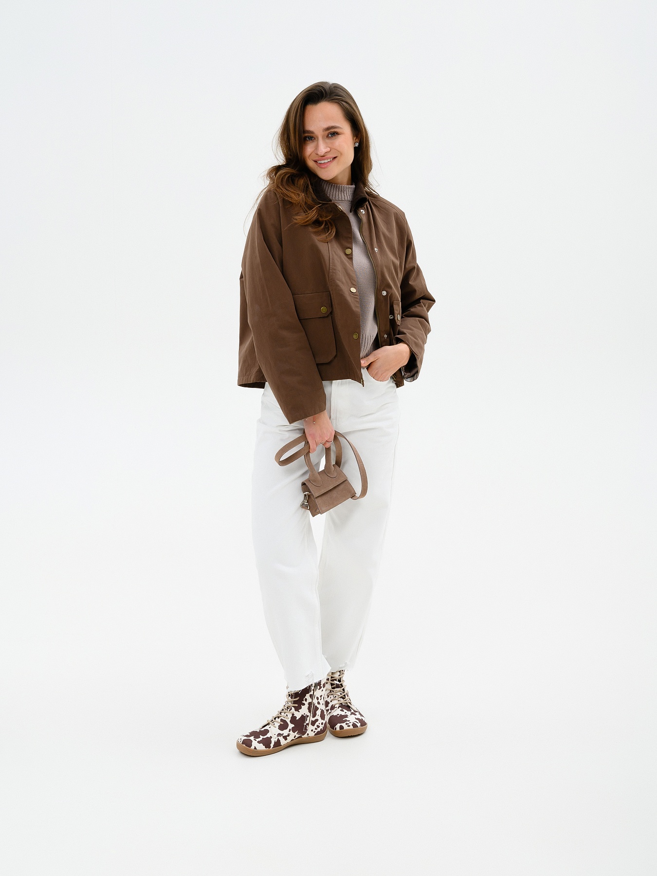 картинка Босоногие ботинки  ED'ART 351.NATA'br.Шоколадные облака от интернет магазина