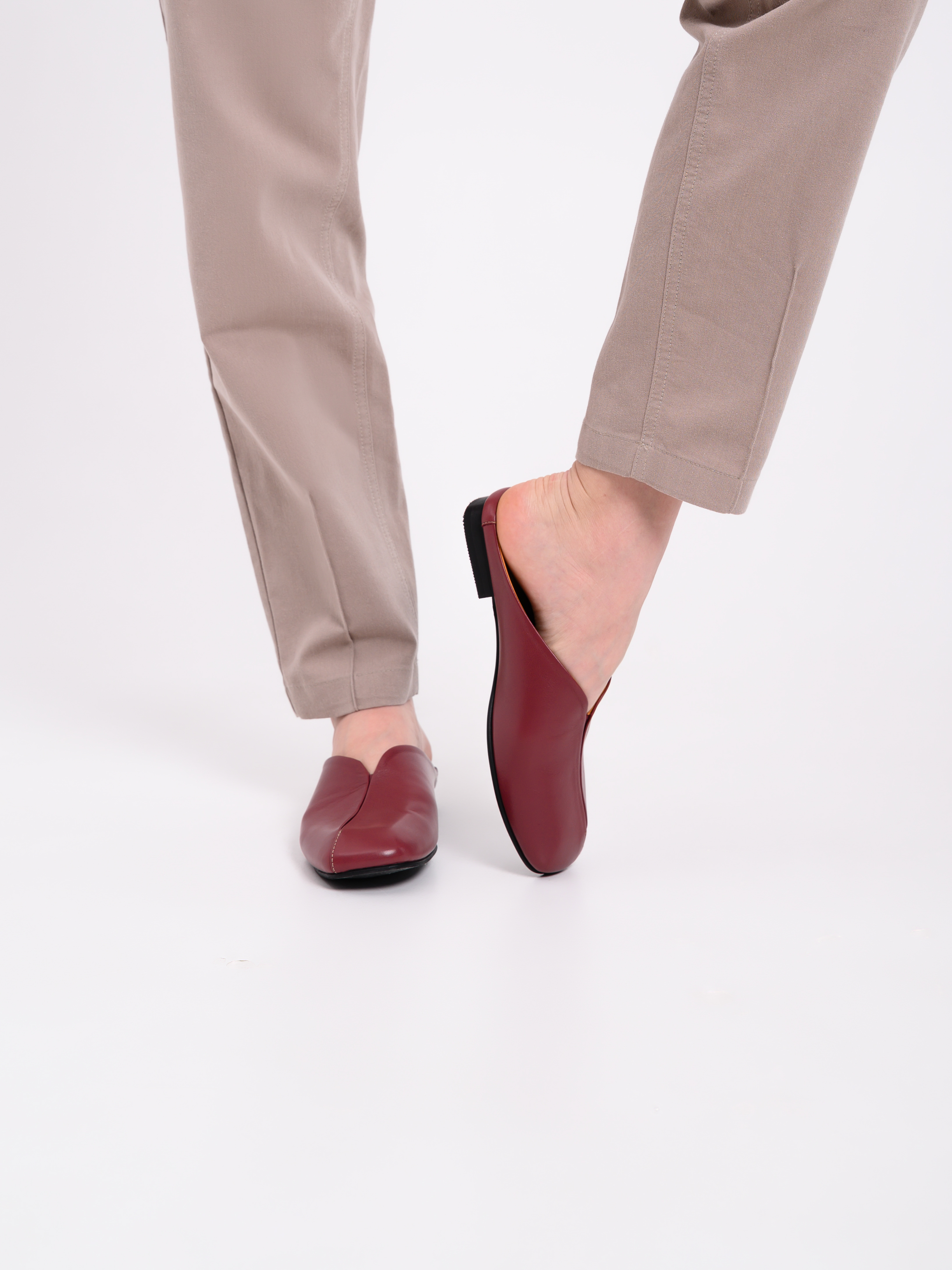 картинка Мюли ED'ART 1007.тунит205'bl. Гнилая вишня от интернет магазина