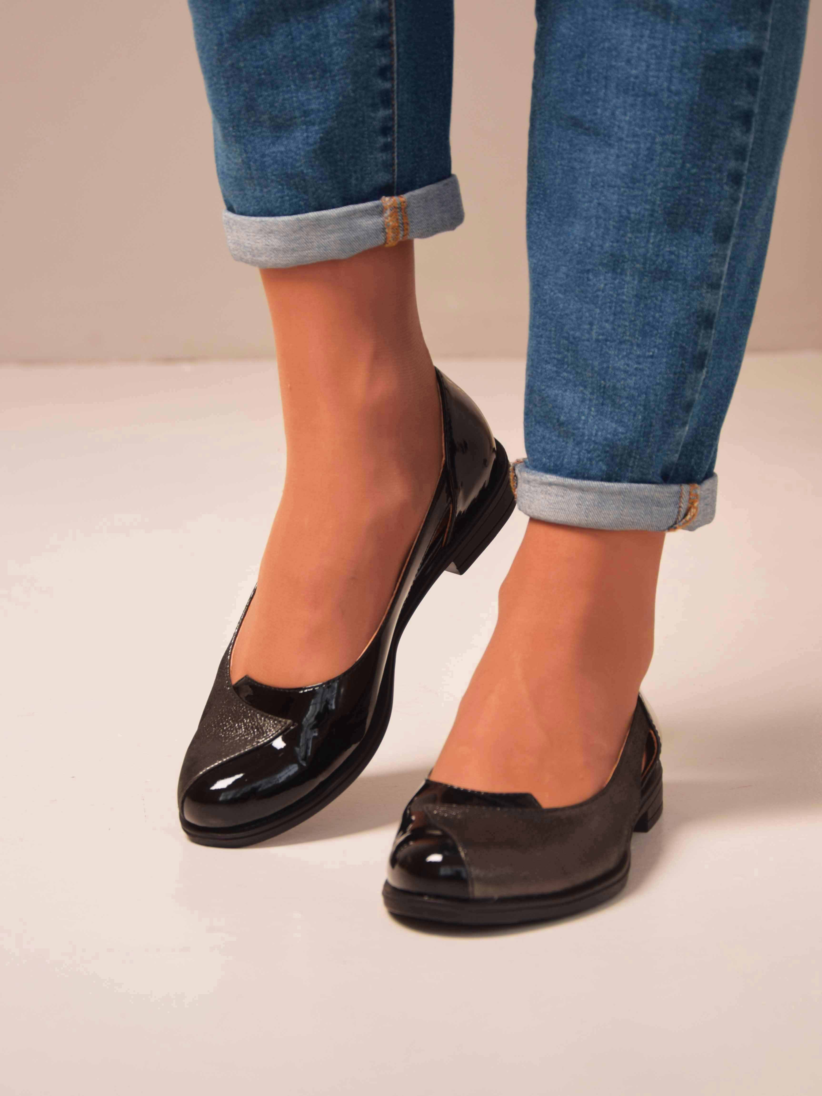 картинка Туфли ED'ART 160.madonna'bl.Черный лак астана от интернет магазина