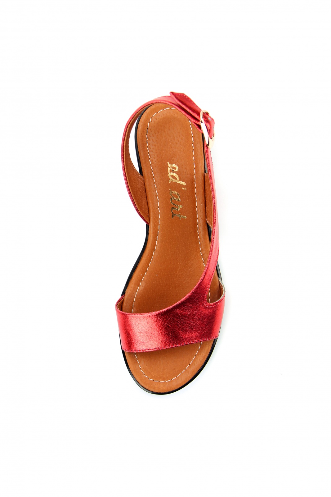 картинка Босоножки ED'ART 3051.312'bl.red-laminato от интернет магазина