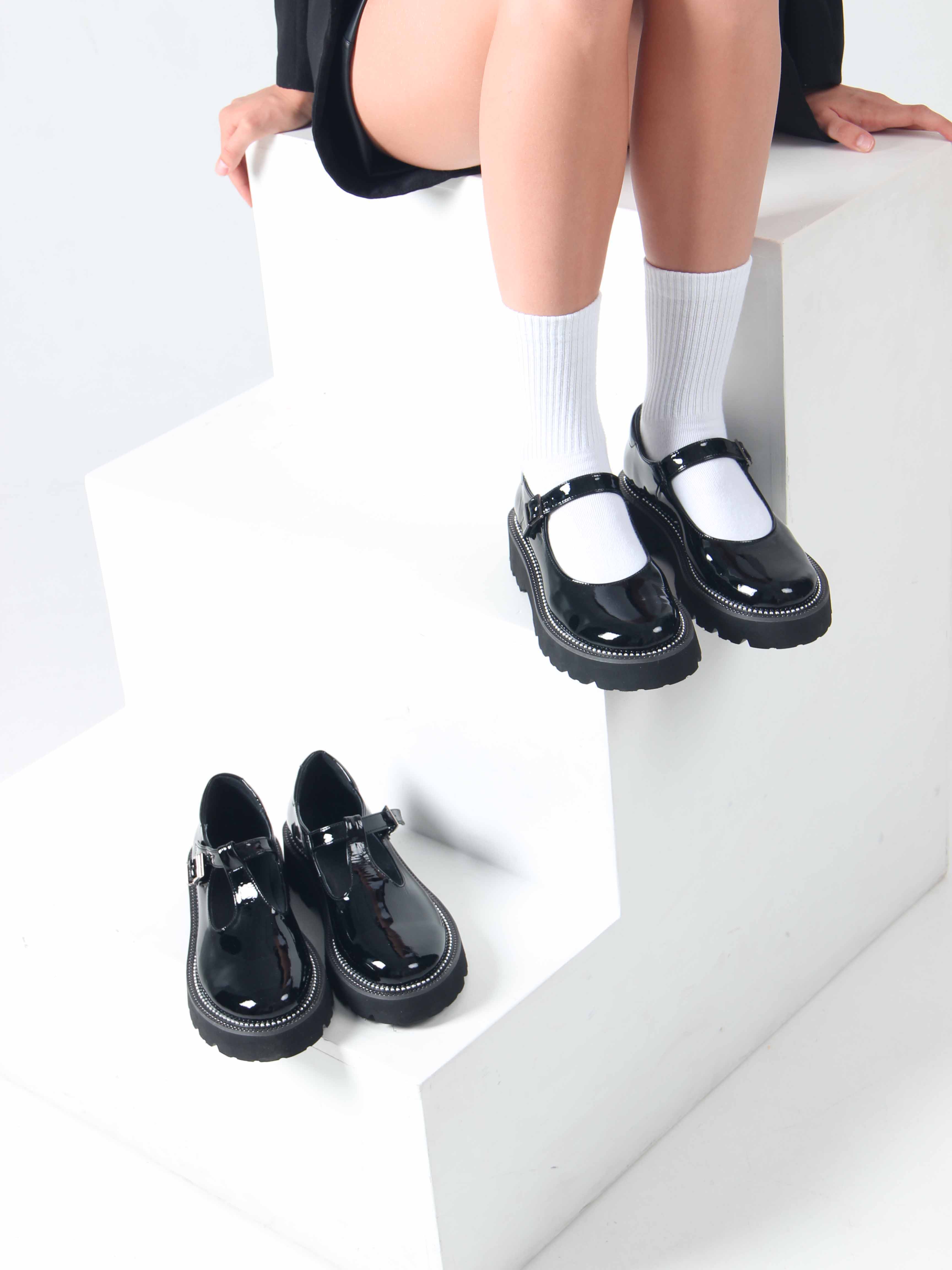 картинка Туфли полуботинки ED'ART 1003.5151'bl. Черный от интернет магазина