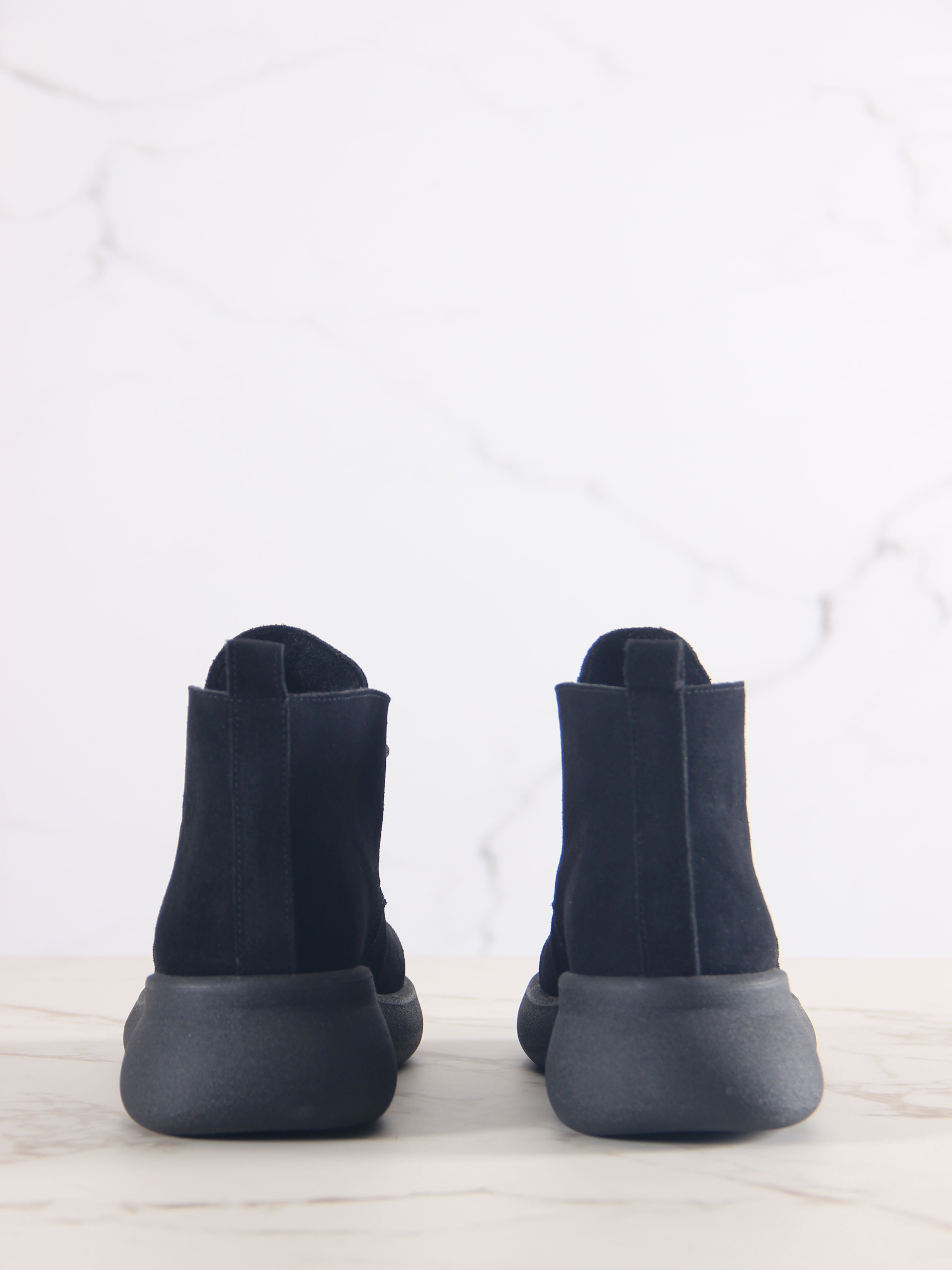 картинка Ботинки  ED'ART 308.927'bl.Черный замша от интернет магазина