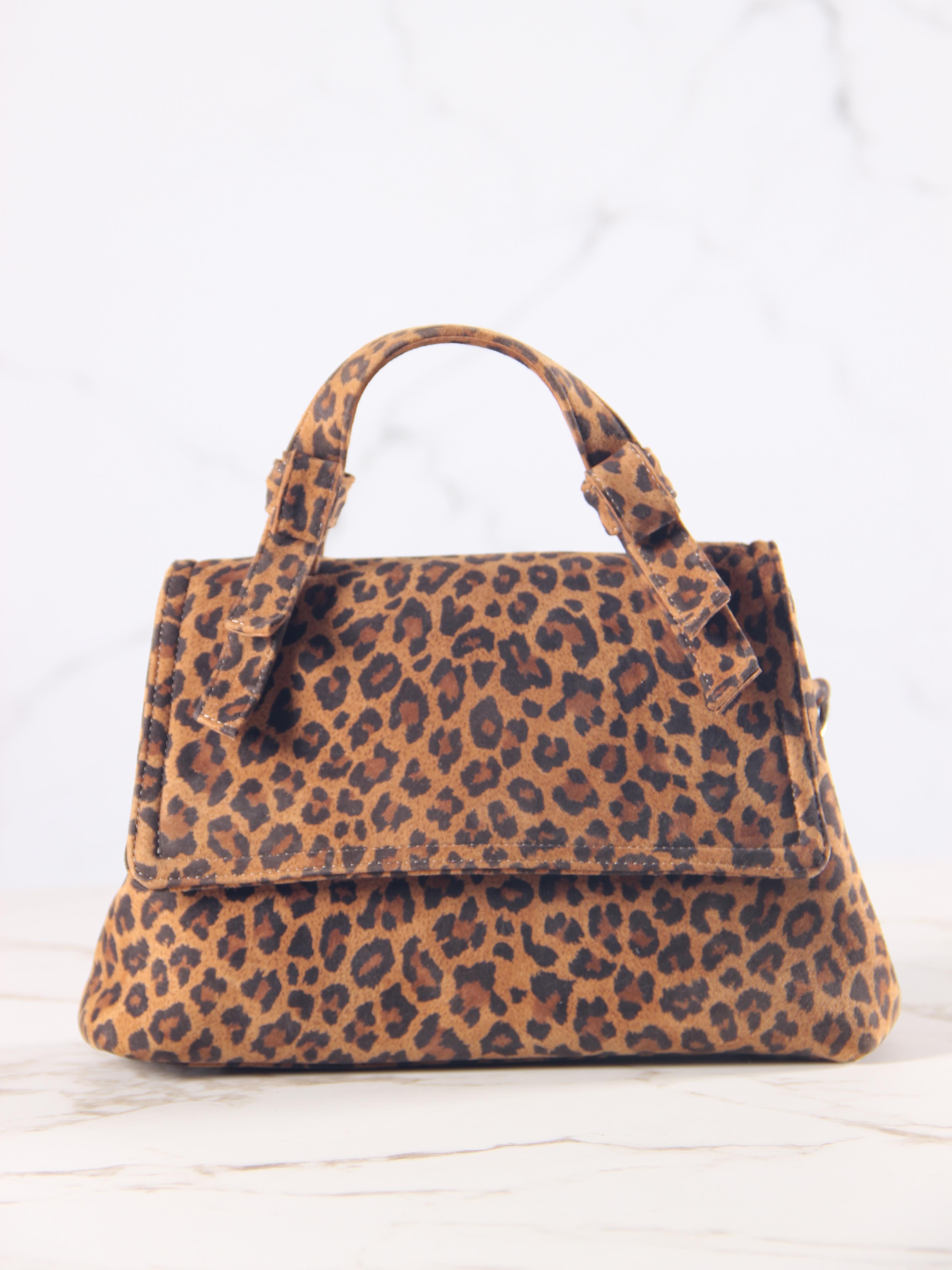 картинка Сумка-клатч ED'ART s06.коричневый леопард от интернет магазина