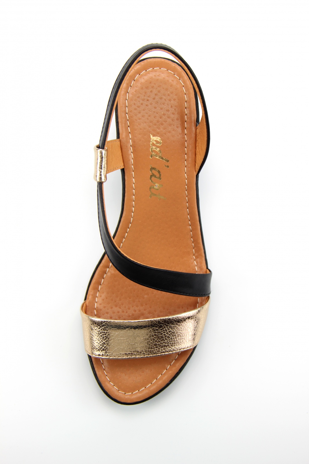 картинка Босоножки ED'ART 5010.553.bl-gold от интернет магазина