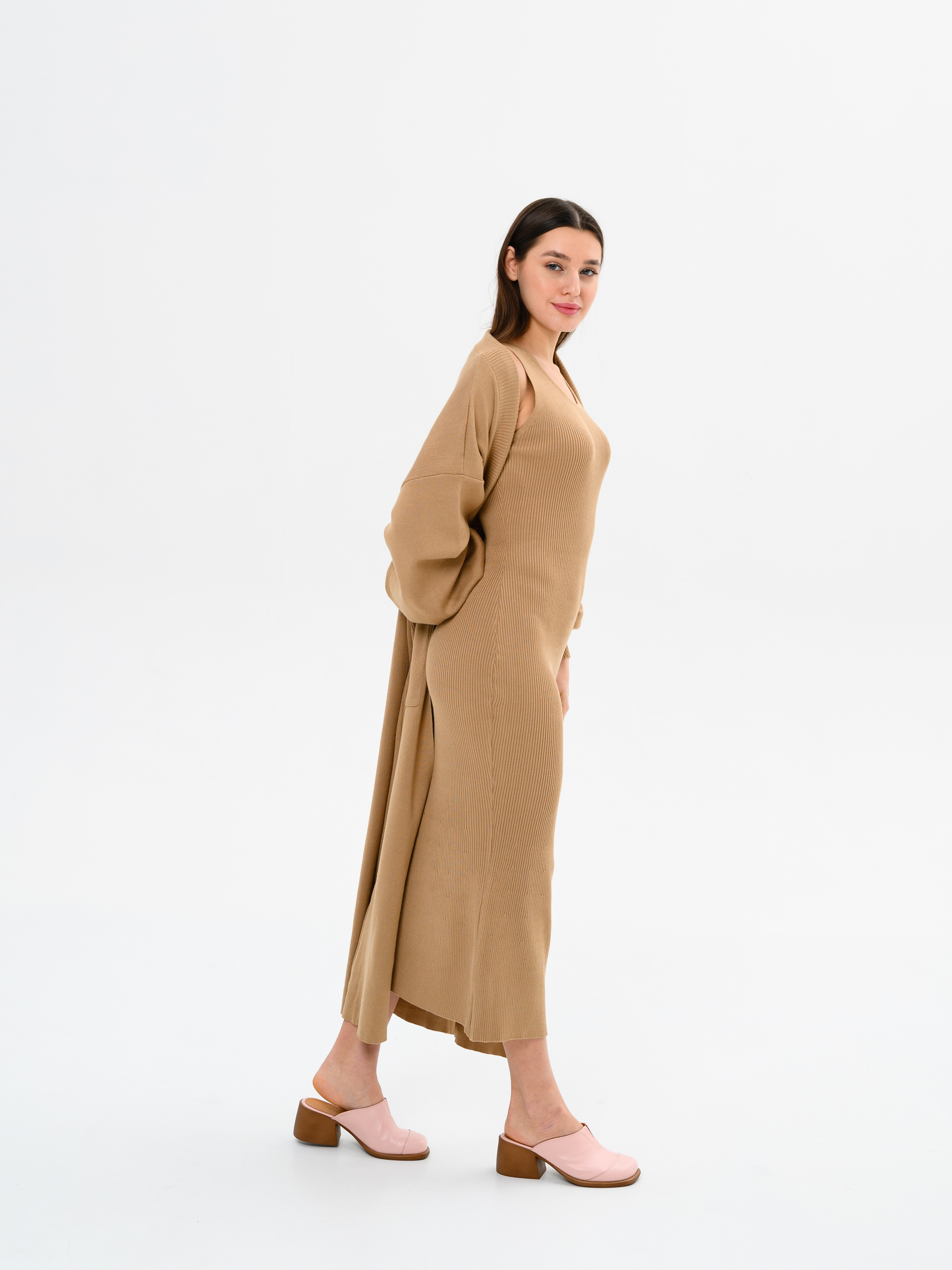 картинка Сабо ED'ART 5132.23663'br. розовый+коричневый от интернет магазина