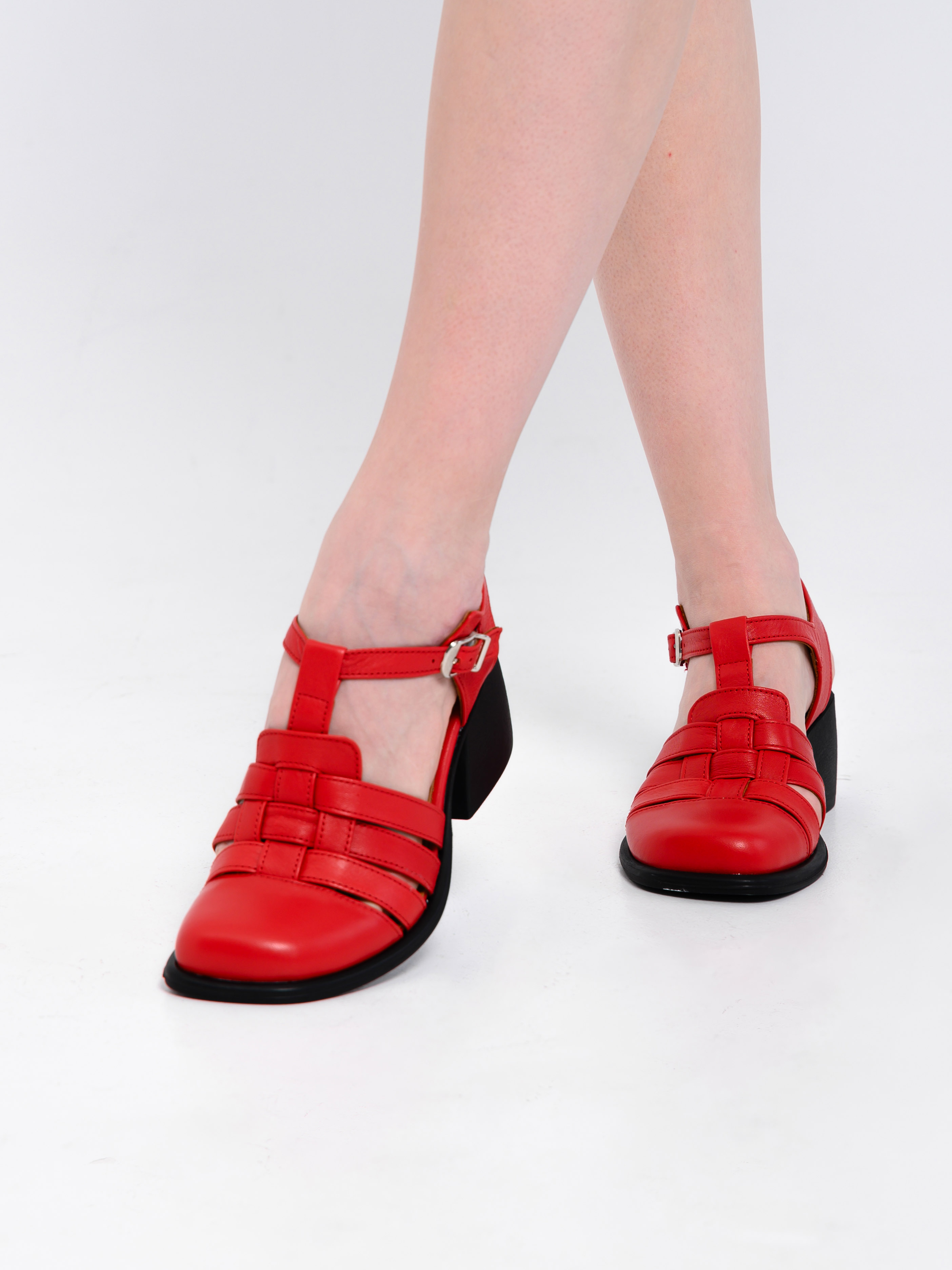 картинка Босоножки ED'ART 5035.23663'bl. Красный от интернет магазина