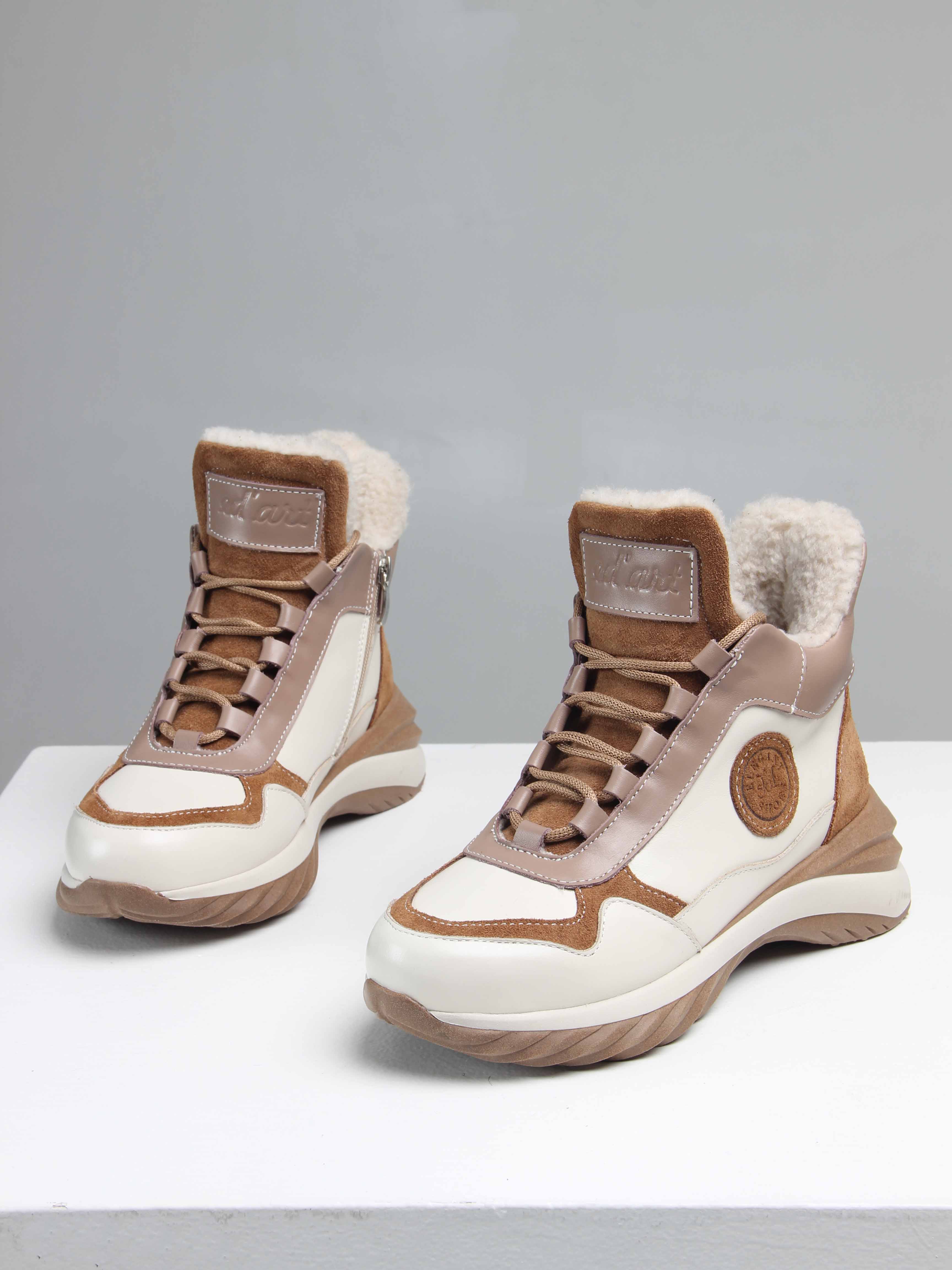 картинка Ботинки ED'ART 350.uno2'br. беж какао от интернет магазина