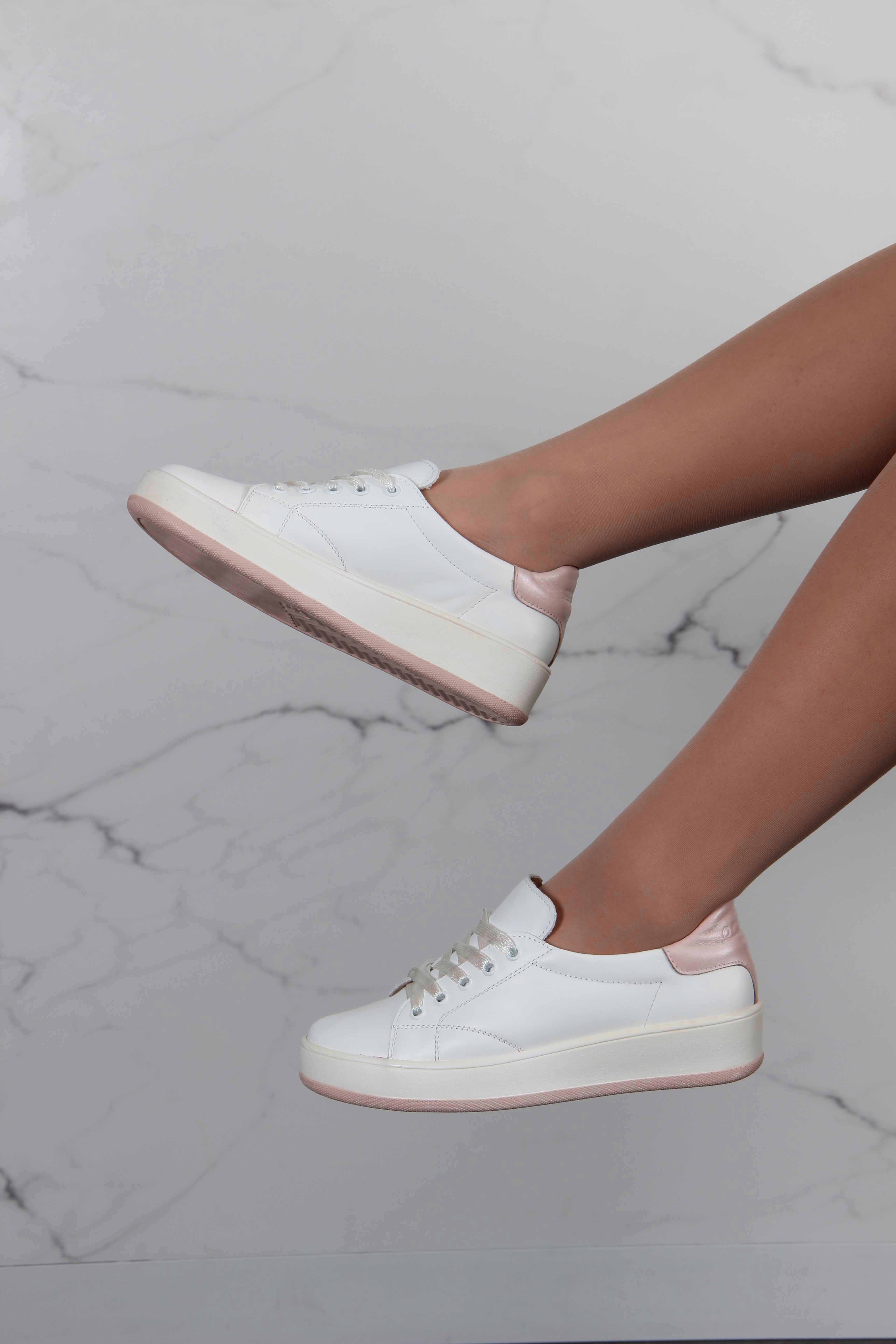 картинка Кеды ED'ART 131.143.Белый-розовый от интернет магазина