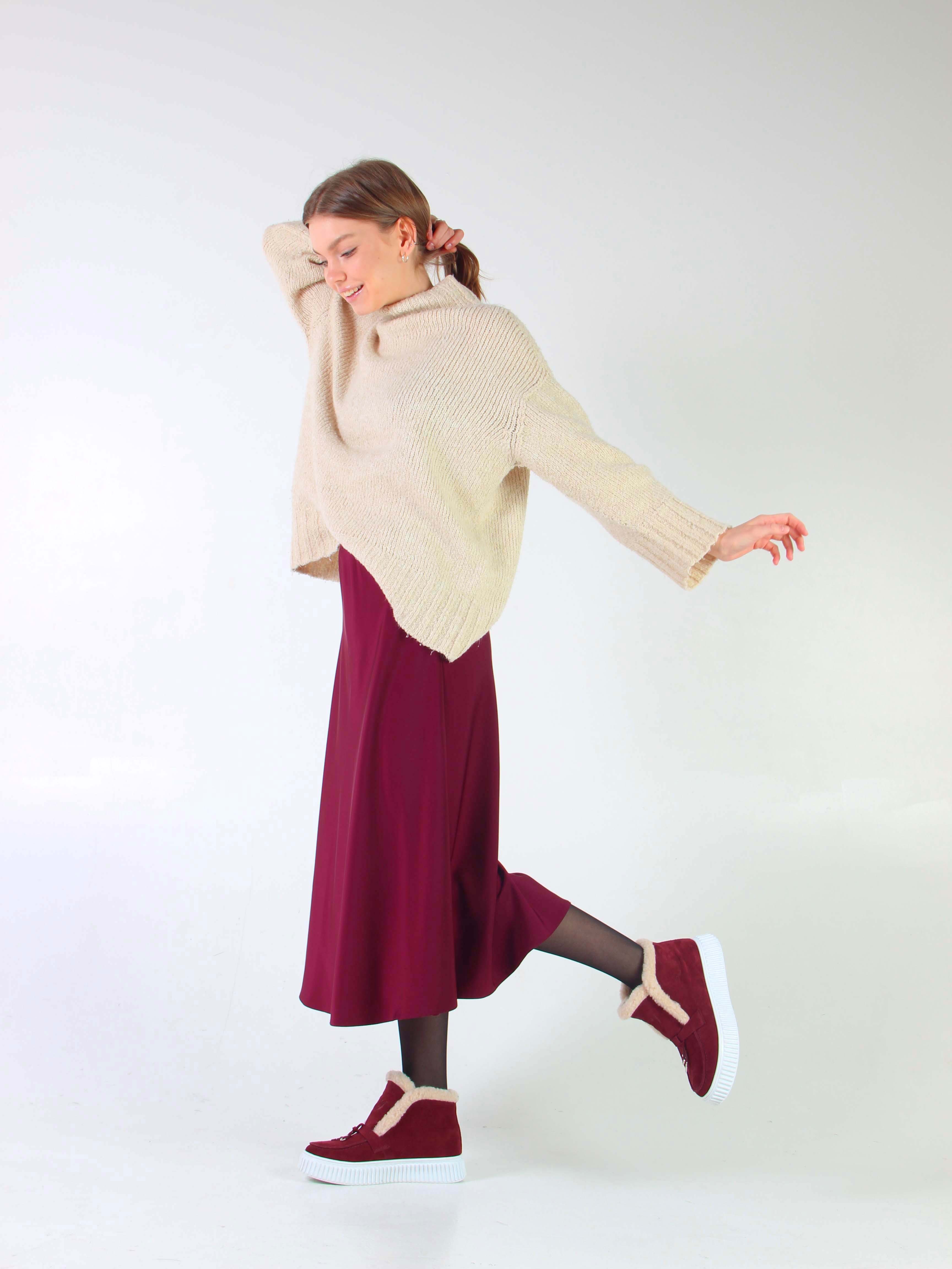 картинка Ботинки ED'ART 307.от11'w. бордовый замша от интернет магазина