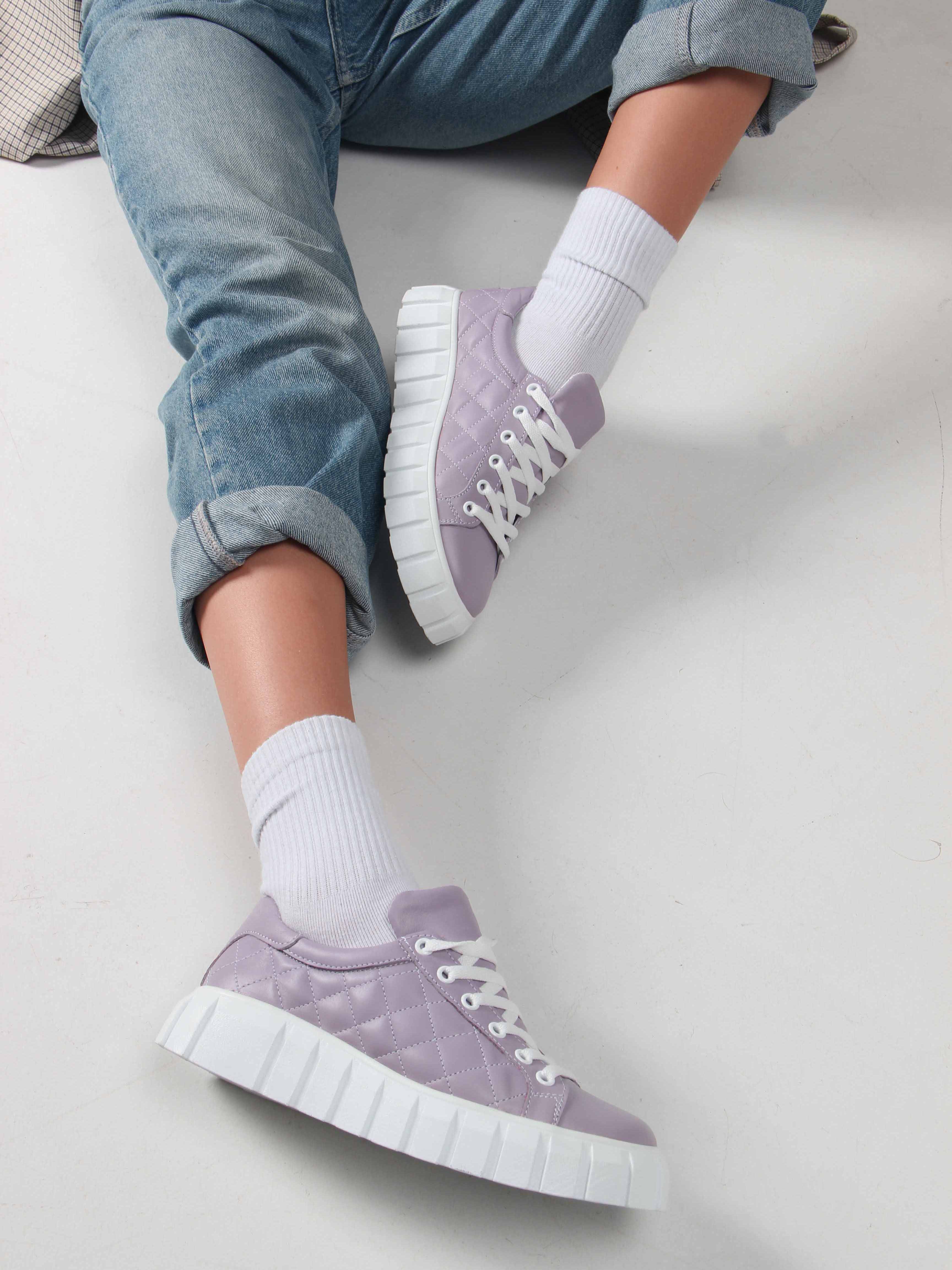 картинка Кеды ED'ART 146.91505'w.Lilac от интернет магазина