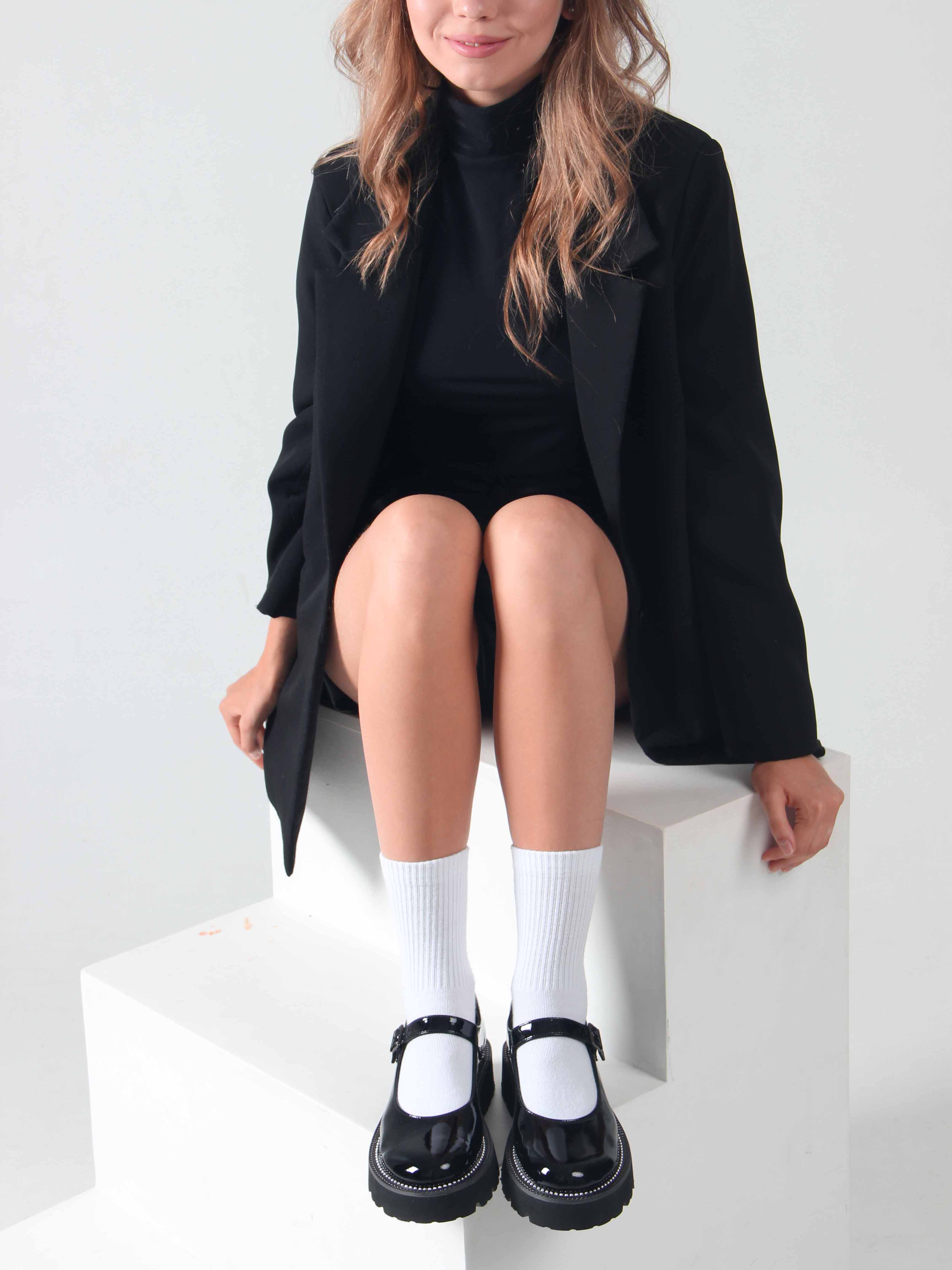 картинка Туфли полуботинки ED'ART 1003.5151'bl. Черный от интернет магазина