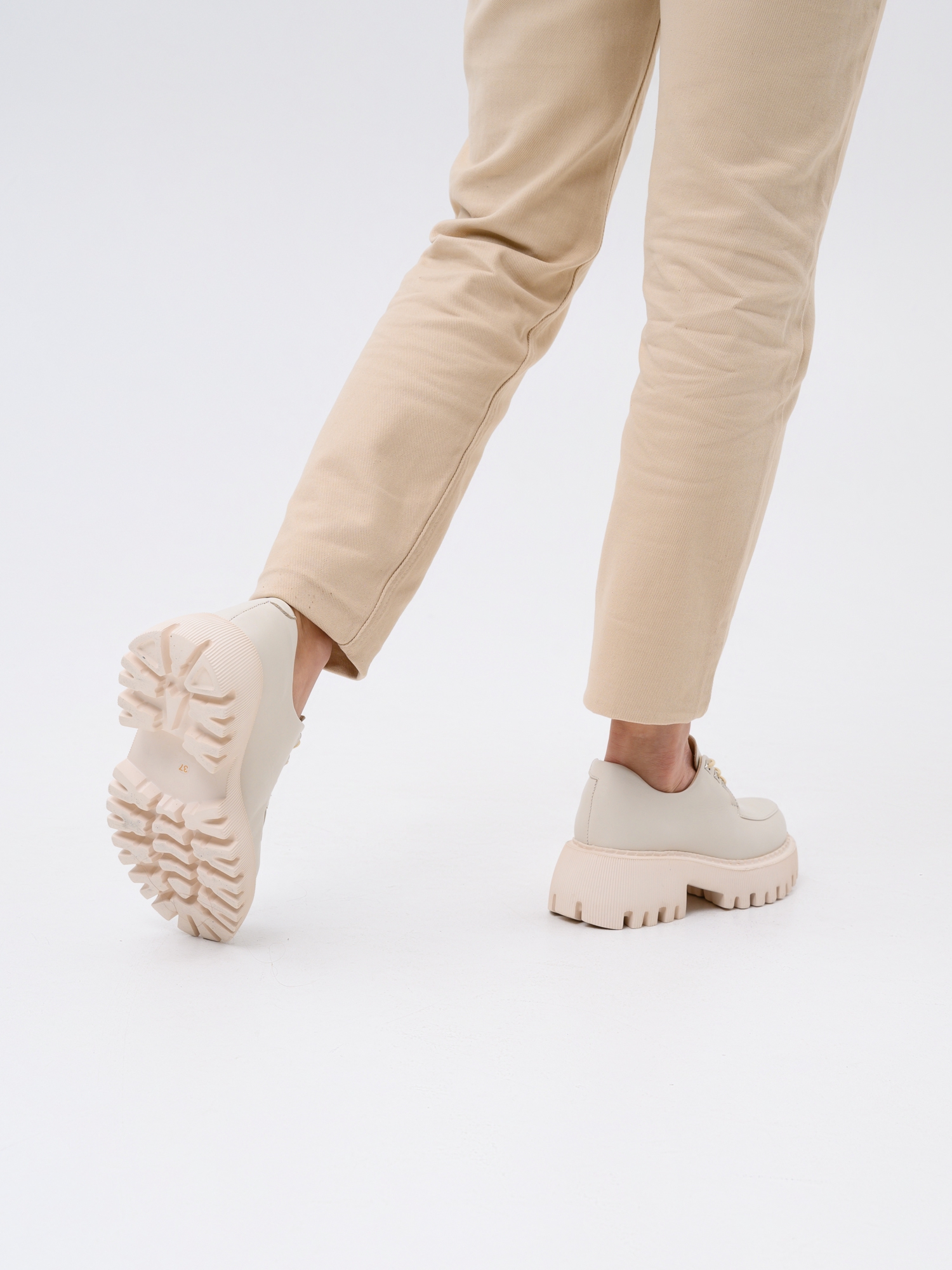 картинка Туфли полуботинки ED'ART 202.14728'be. Бежевый-3 от интернет магазина