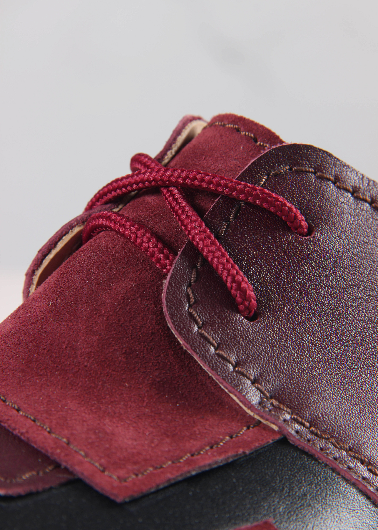 картинка Полуботинки туфли ED'ART 205.927'be. черный бордо от интернет магазина