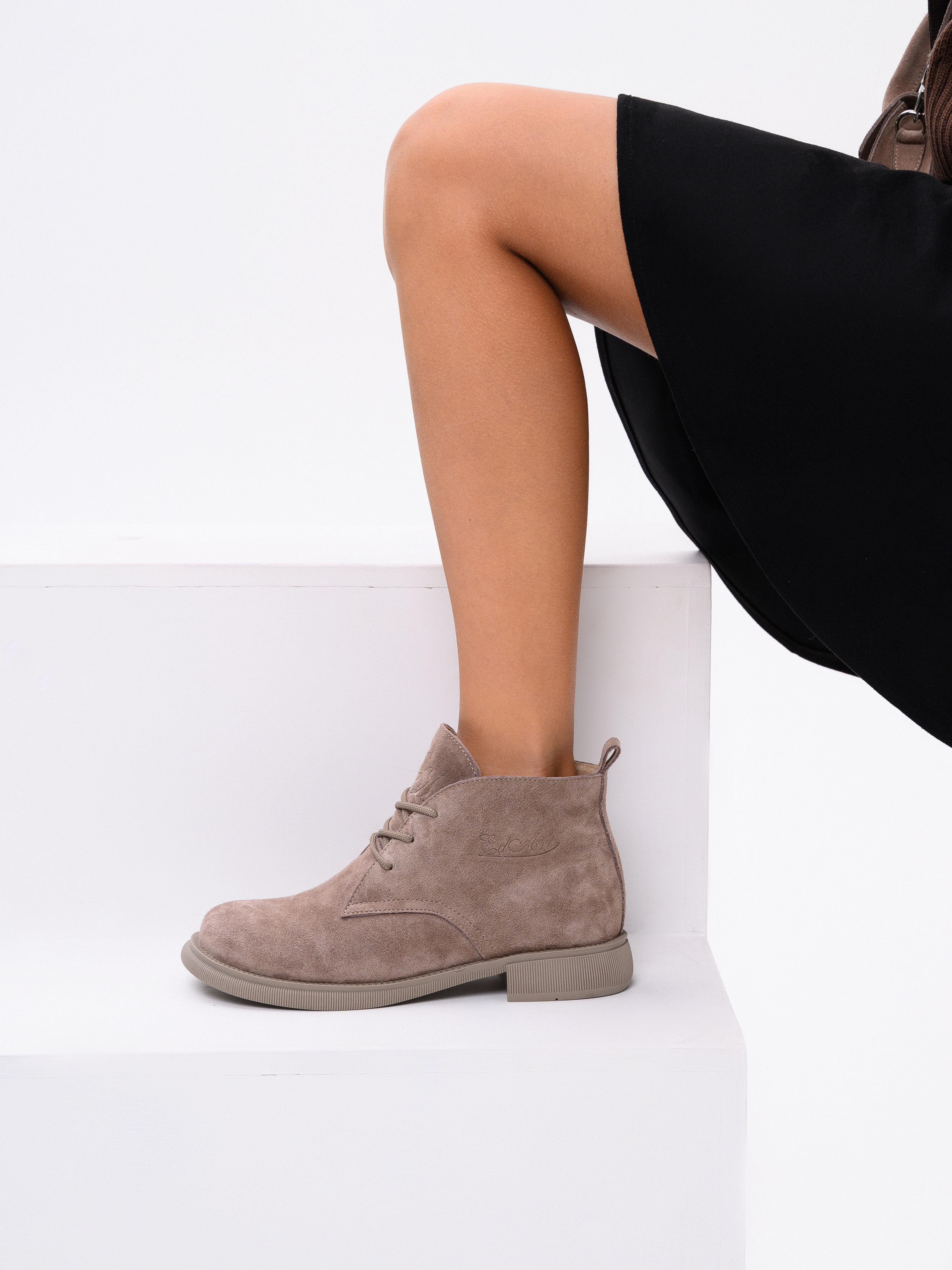 картинка Ботинки ED'ART 308.патриция'ka. Капучино замша от интернет магазина