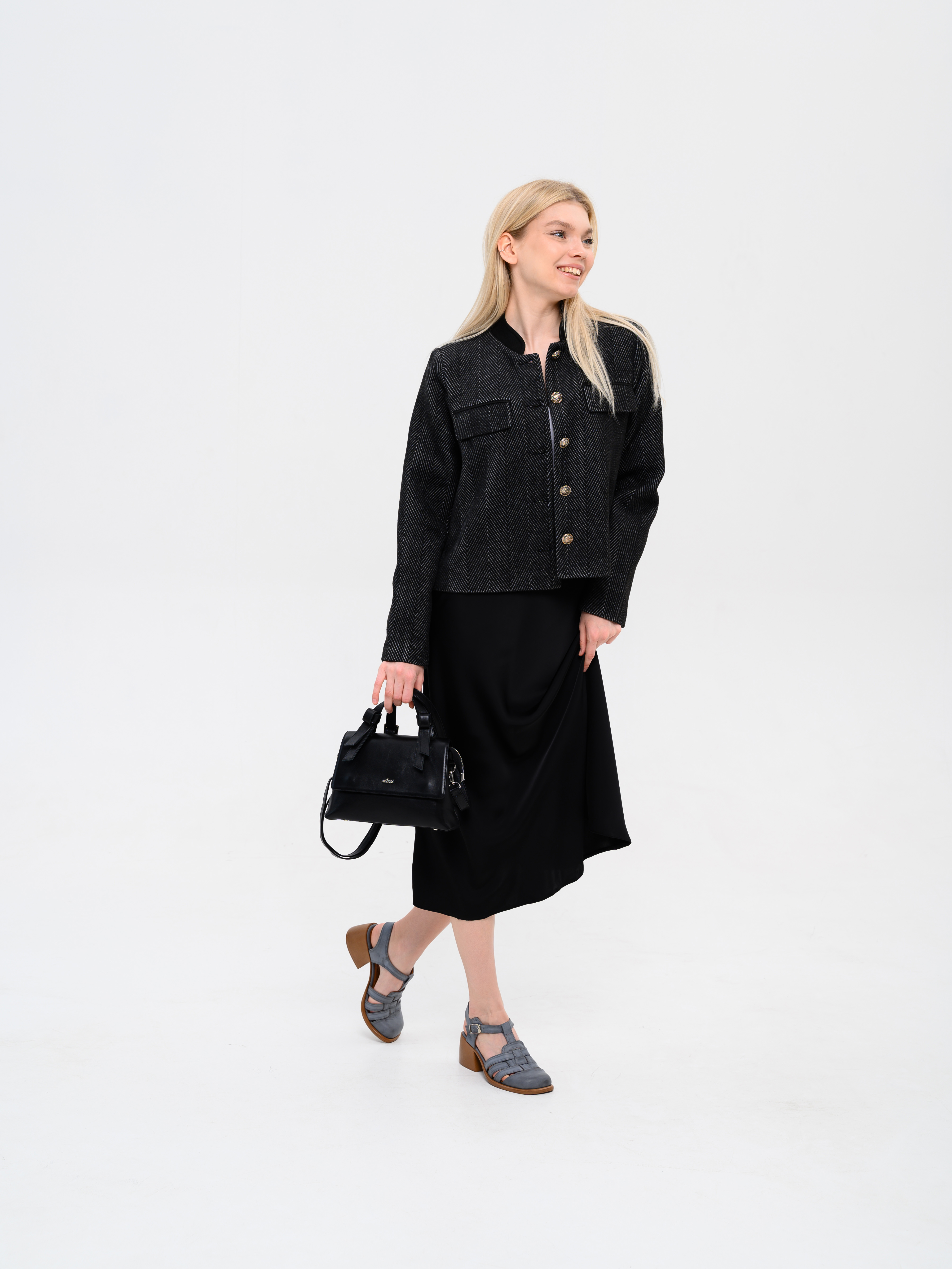 картинка Сумка-клатч ED'ART s06 black от интернет магазина