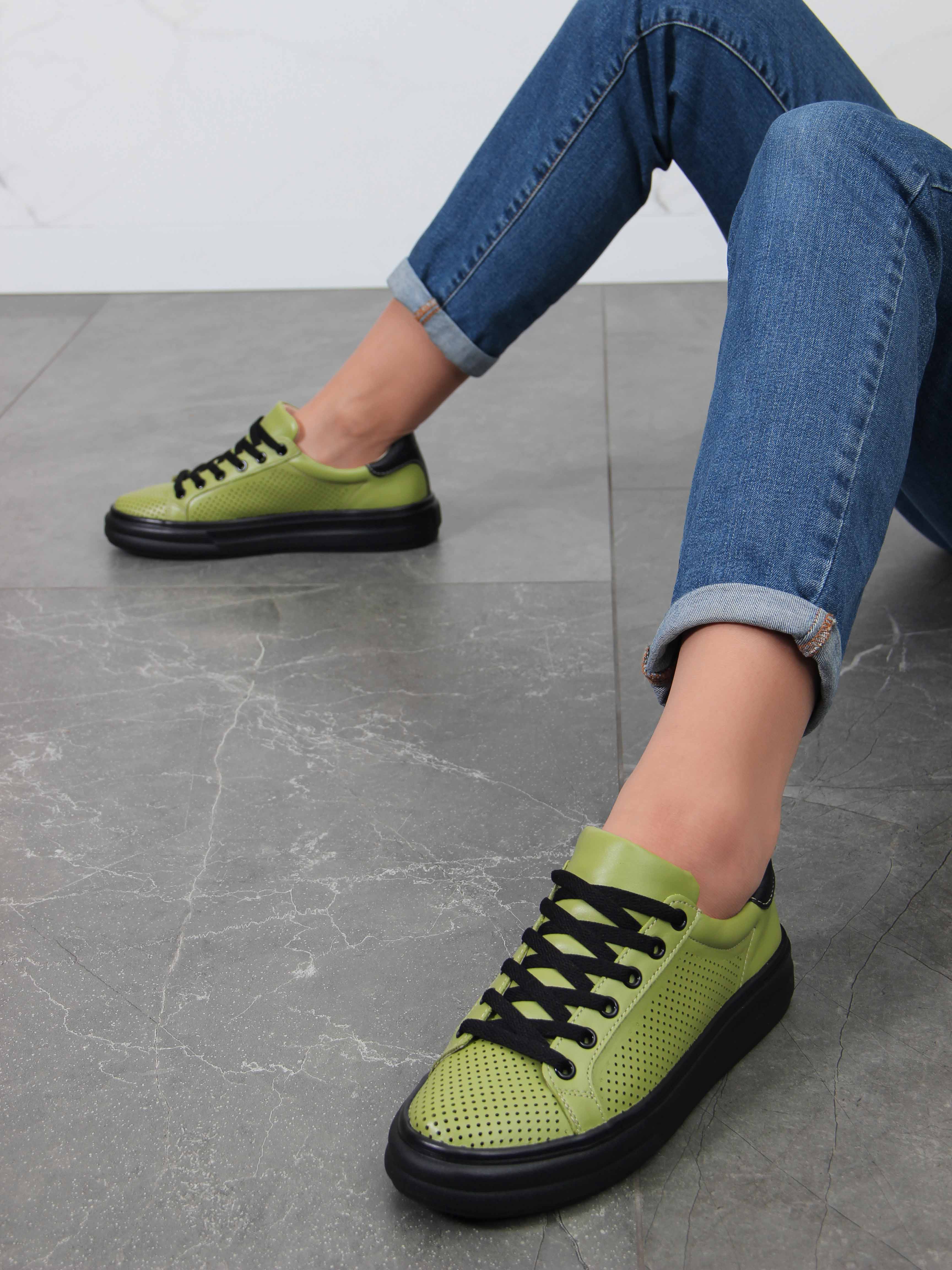 картинка Кеды ED'ART 127.Lusi22'bl. Авокадо от интернет магазина