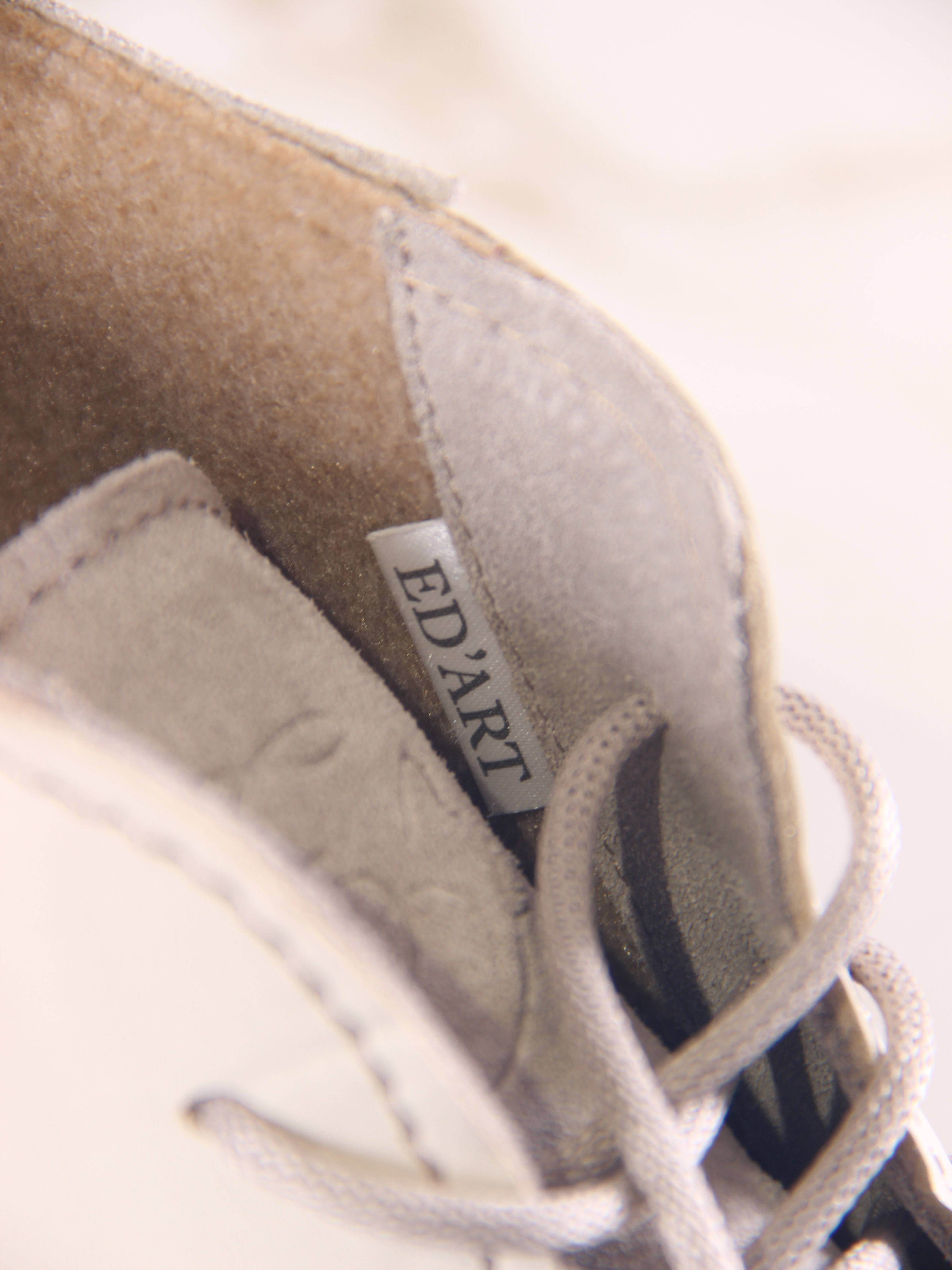 картинка Ботинки  ED'ART 305.927'be. Бежевый стар+каменная замша от интернет магазина