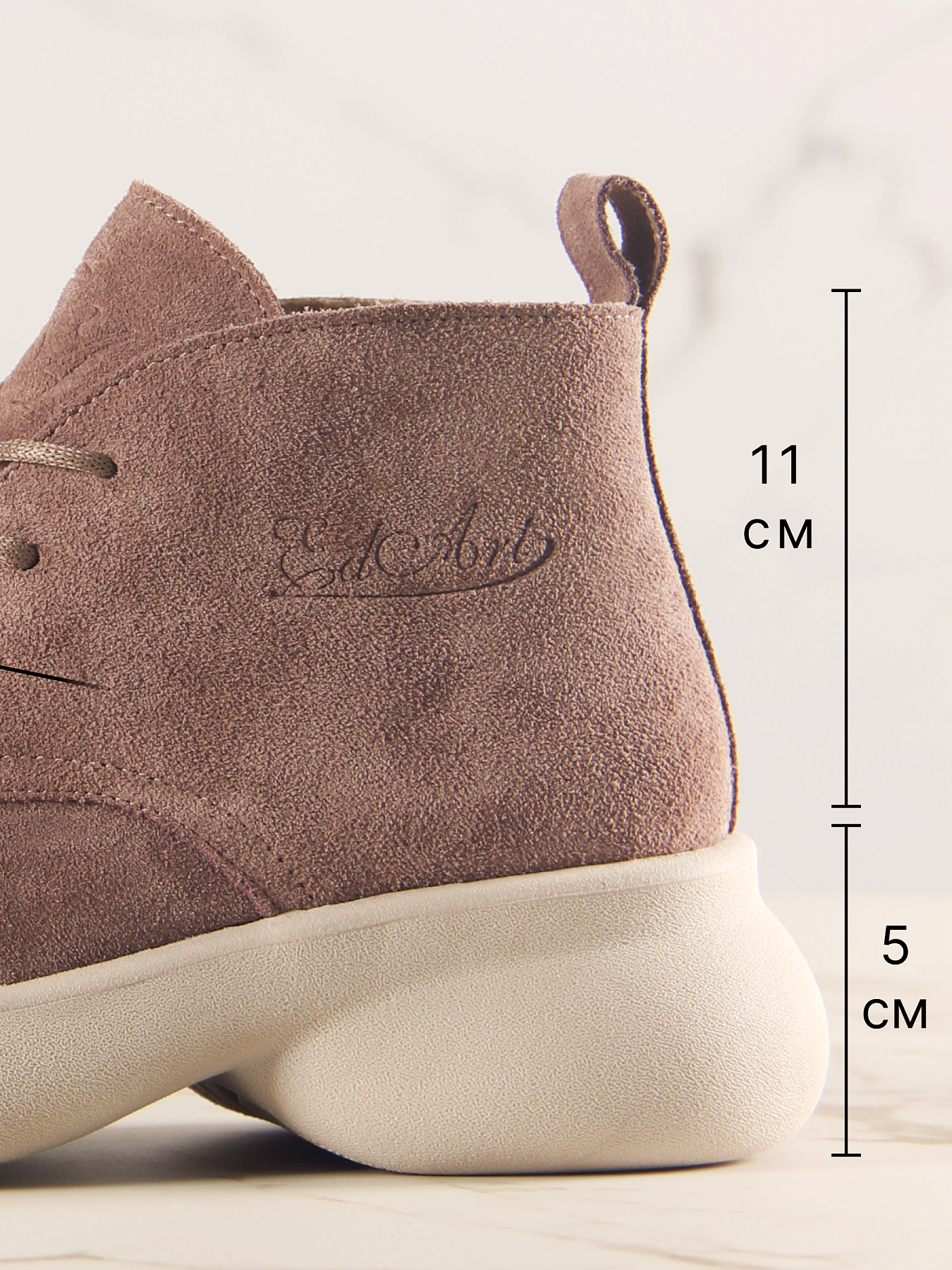 картинка Ботинки ED'ART 308.927'be. капучино замша от интернет магазина