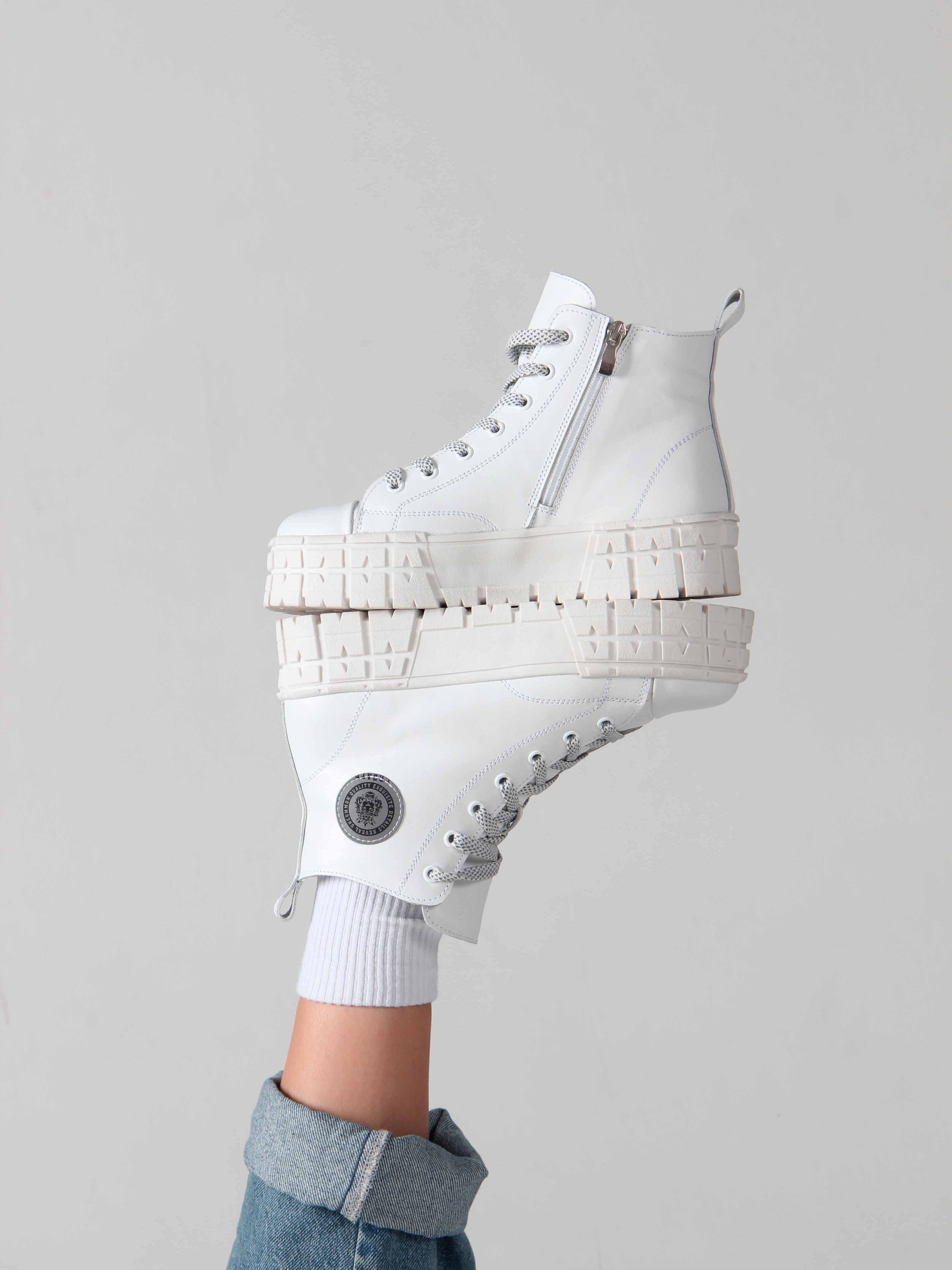 картинка Ботинки ED'ART 213.212131'w. Белый от интернет магазина