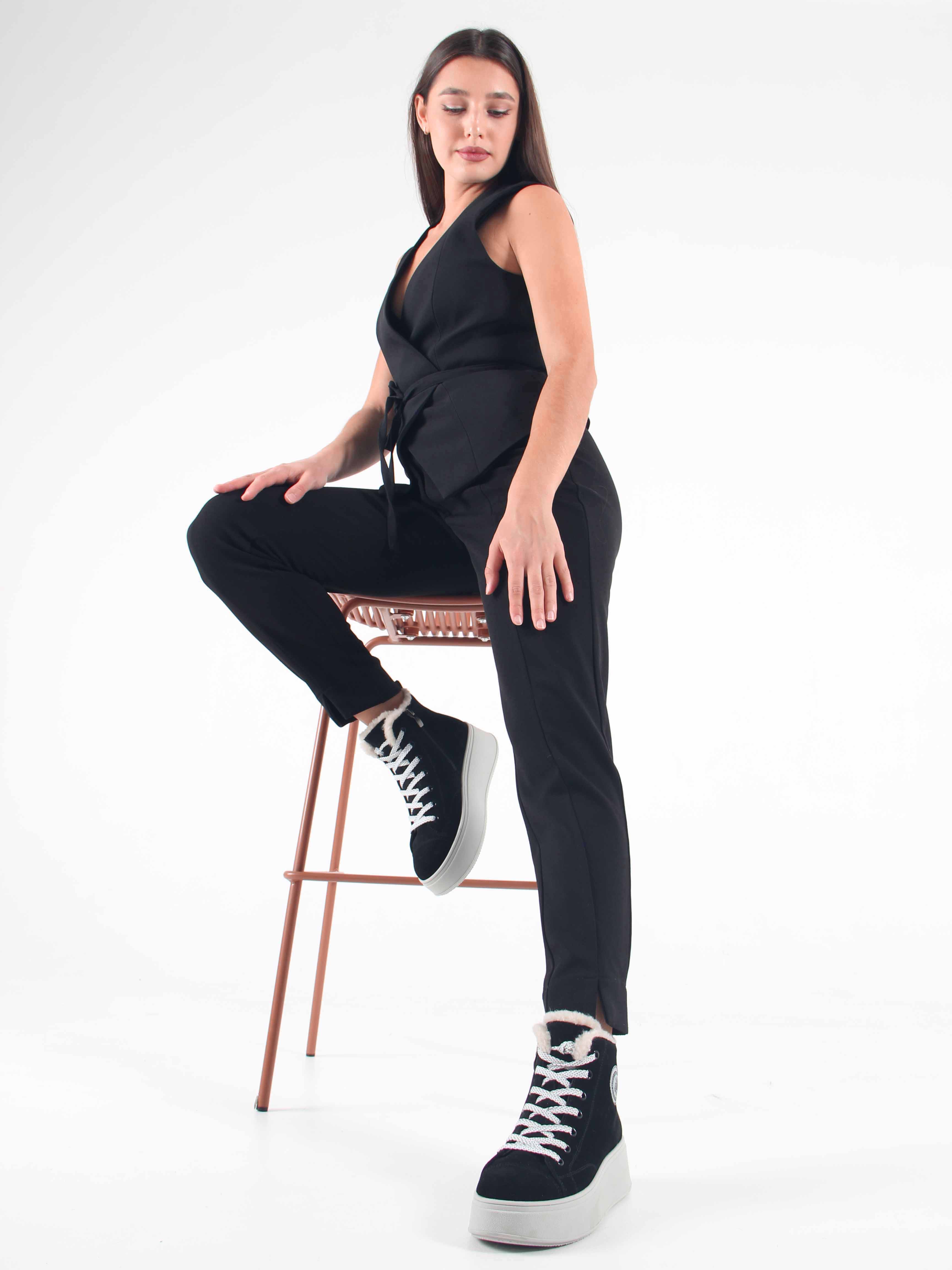 картинка Ботинки ED'ART 217.ALTA'gr. черный замша от интернет магазина