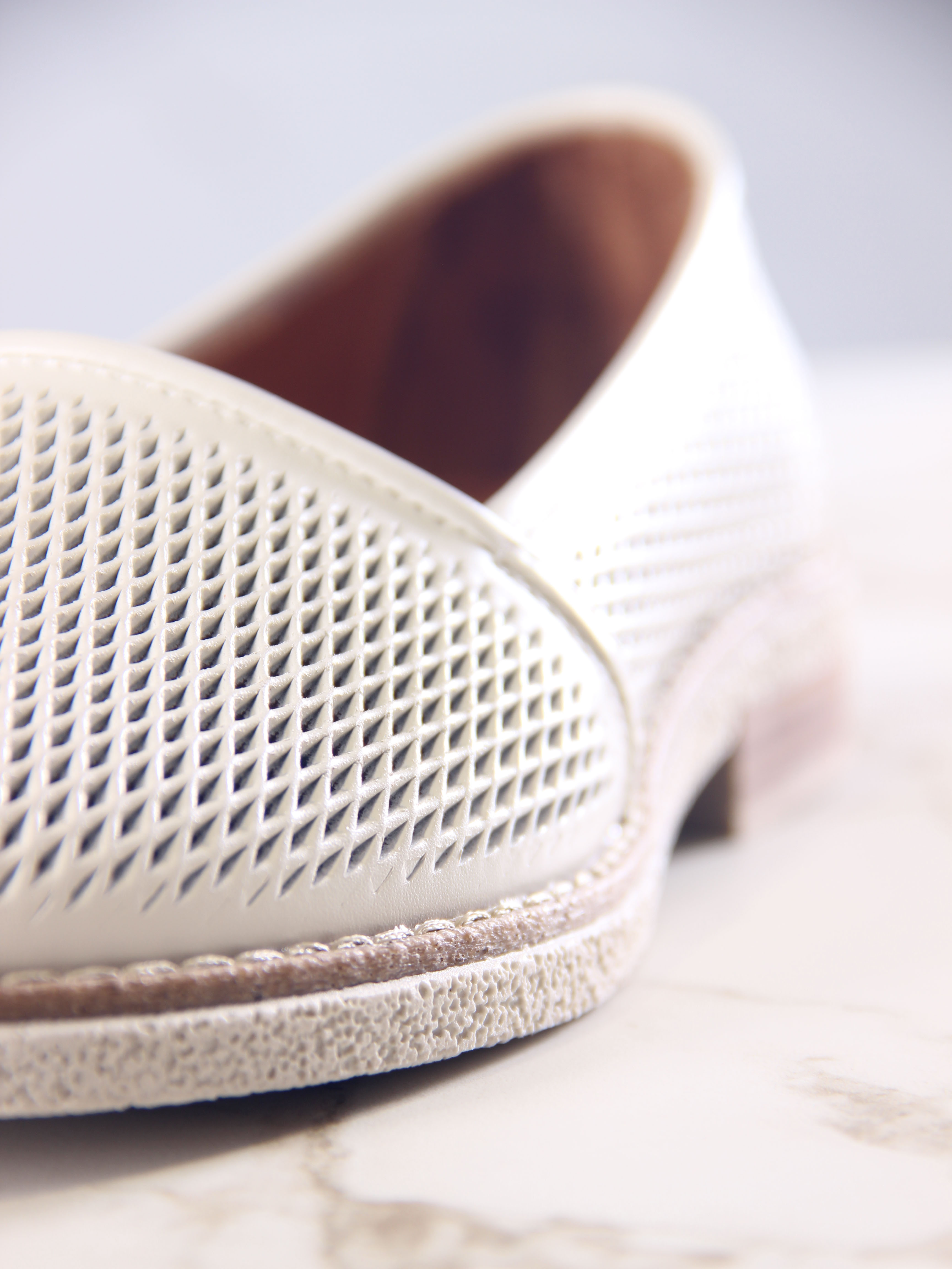 картинка Лоферы ED'ART 110.rose'be.Бежевый от интернет магазина