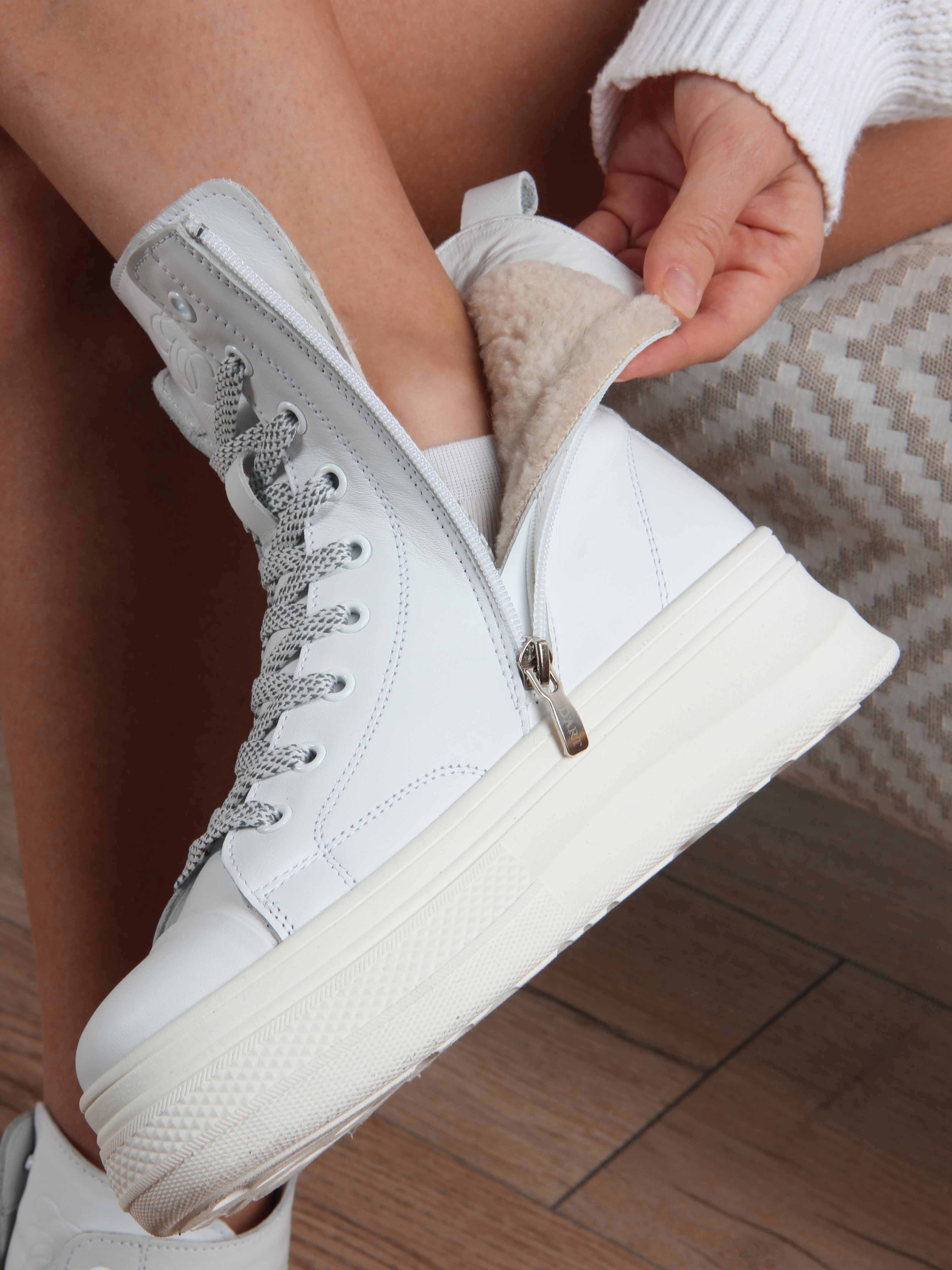 картинка Ботинки ED'ART 215.warm'w. белый от интернет магазина