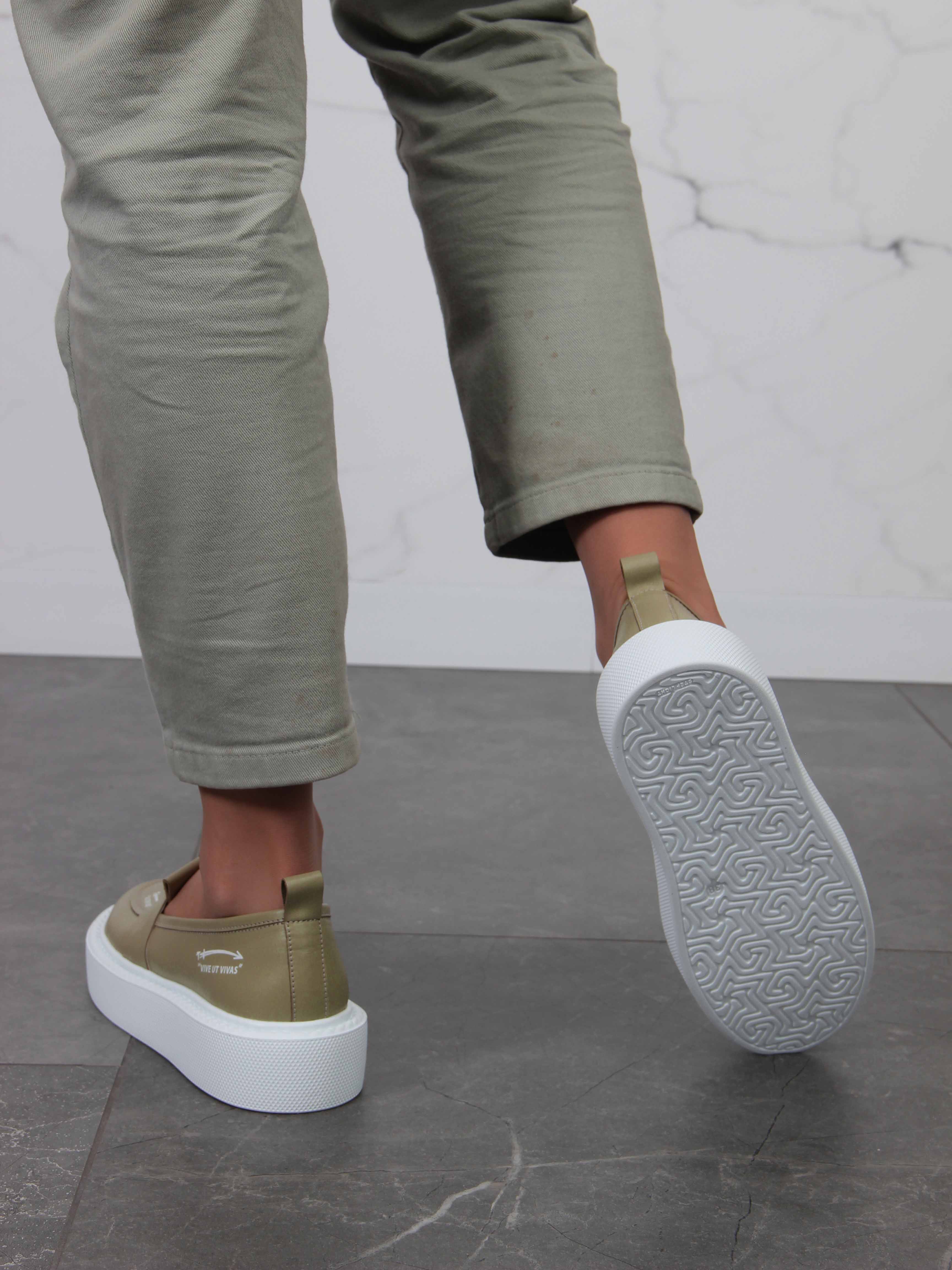 картинка Лоферы ED'ART 167.Lusi23'w. Авокадо-виктория от интернет магазина