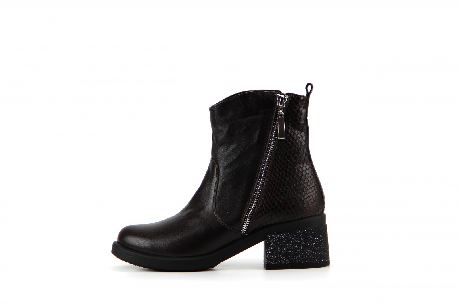 картинка Ботинки ED'ART 406.413.brown.reptile от интернет магазина