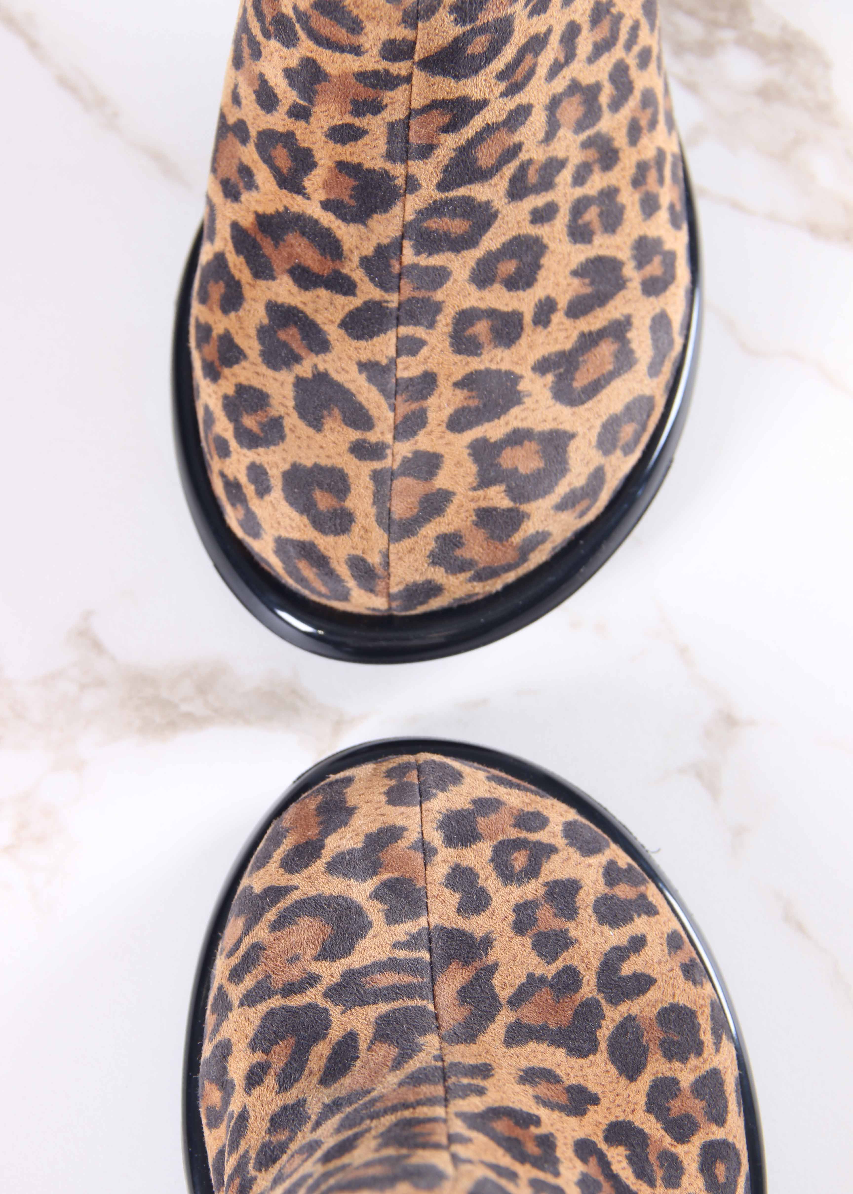 картинка Сабо ED'ART 6112.PODYUM133'bl. коричневый леопард от интернет магазина