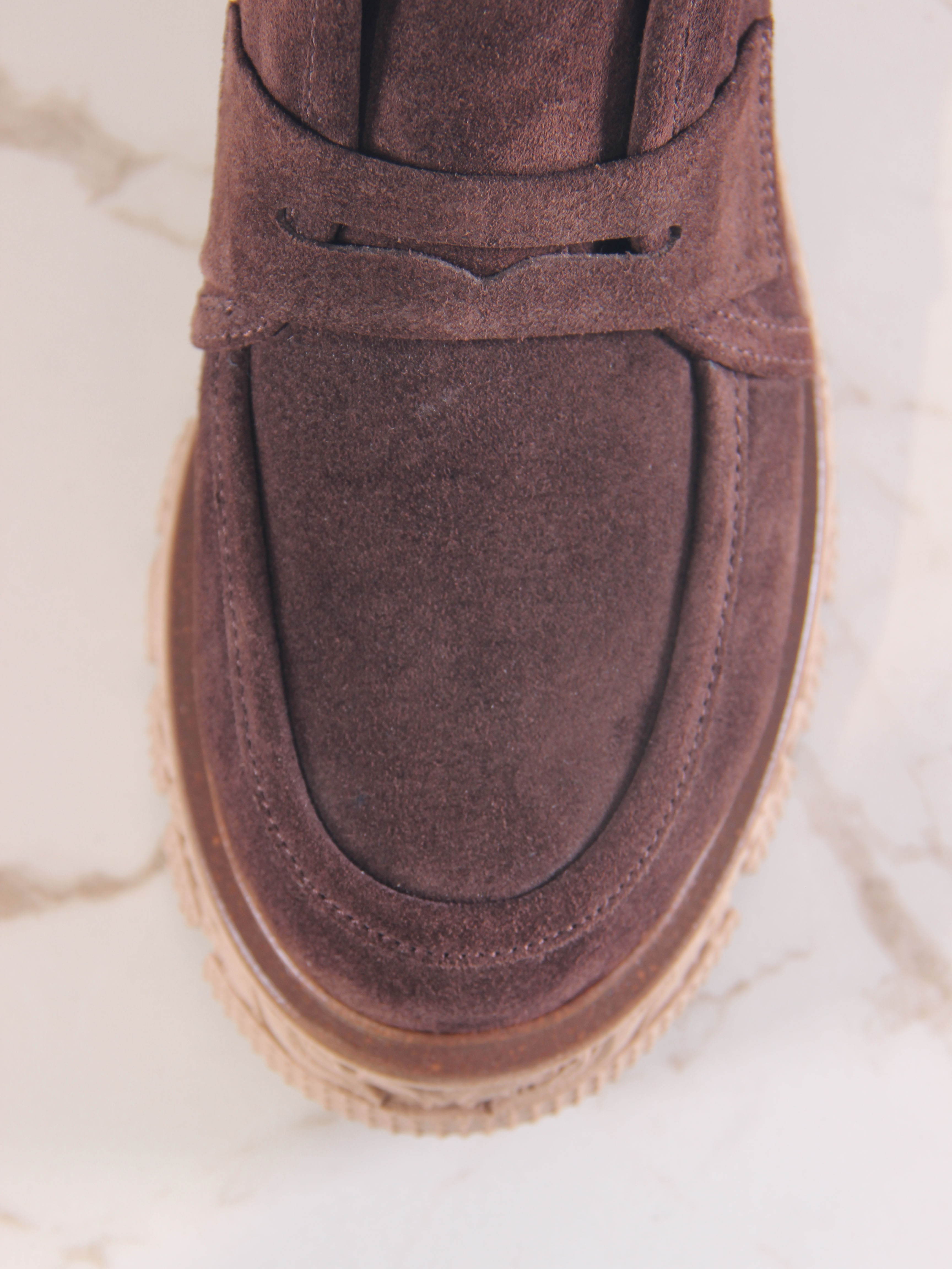 картинка Полуботинки  ED'ART 304.PODYUM141'br. Коричневая замша от интернет магазина