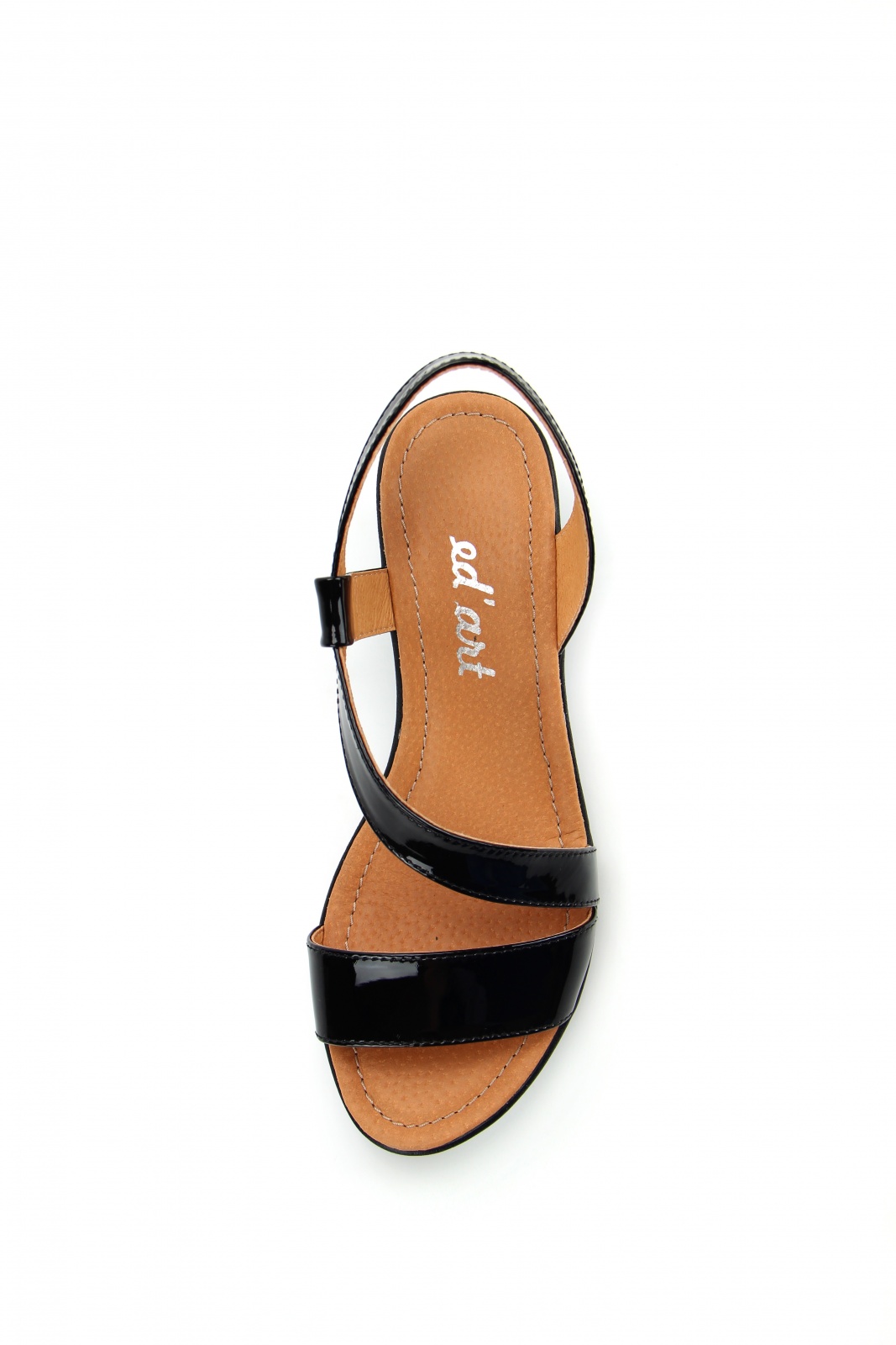 картинка Босоножки ED'ART 5010.553.black-lacq от интернет магазина