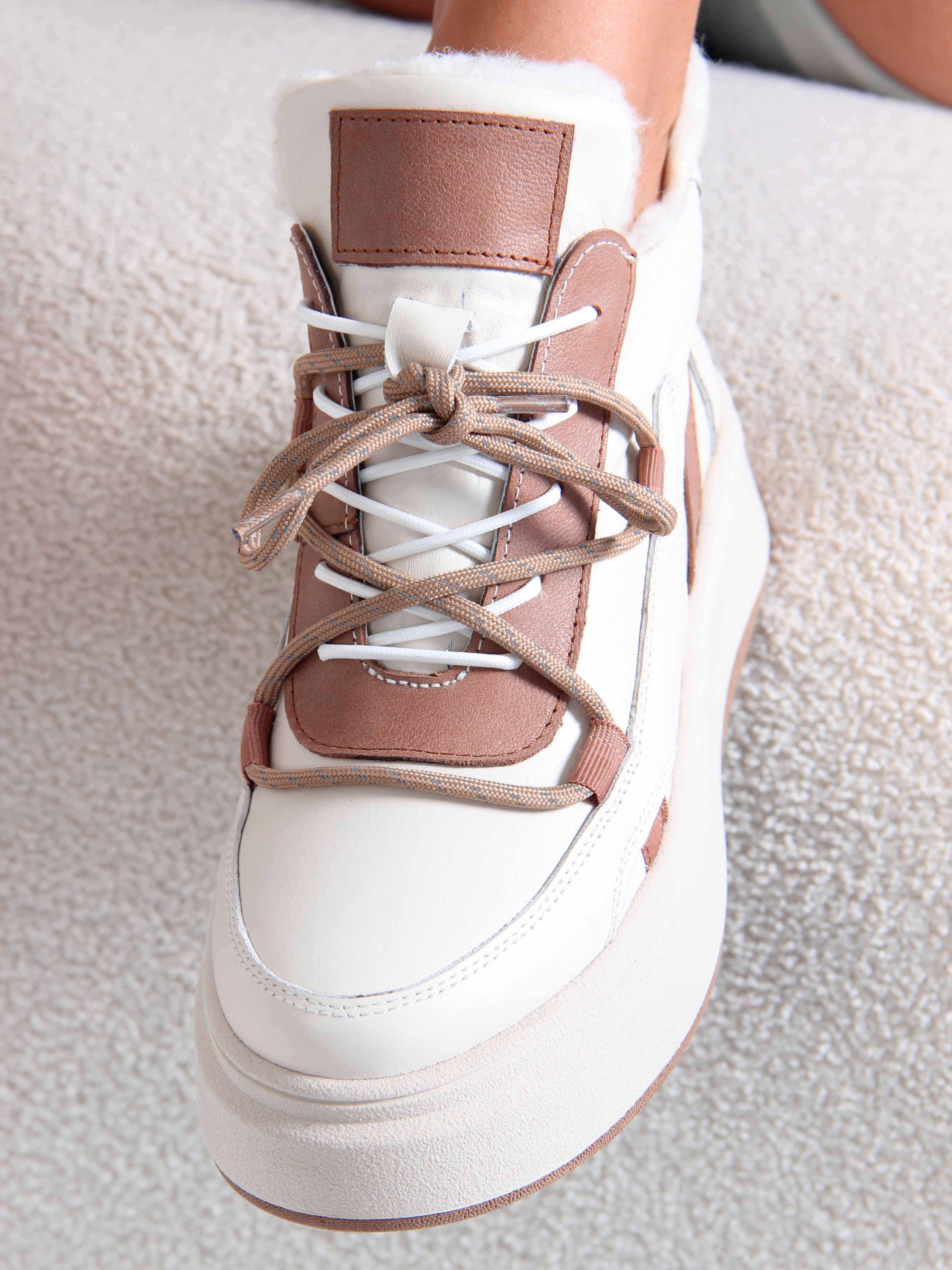 картинка Ботинки ED'ART 229.windy'be. бежевый коричневый от интернет магазина